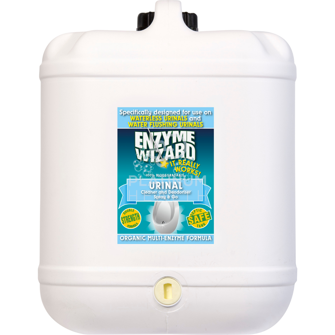 Enzyme Wizard Urinal Cleaner & Deodoriser 10 Litre Ready To Use Cleaning Solutions