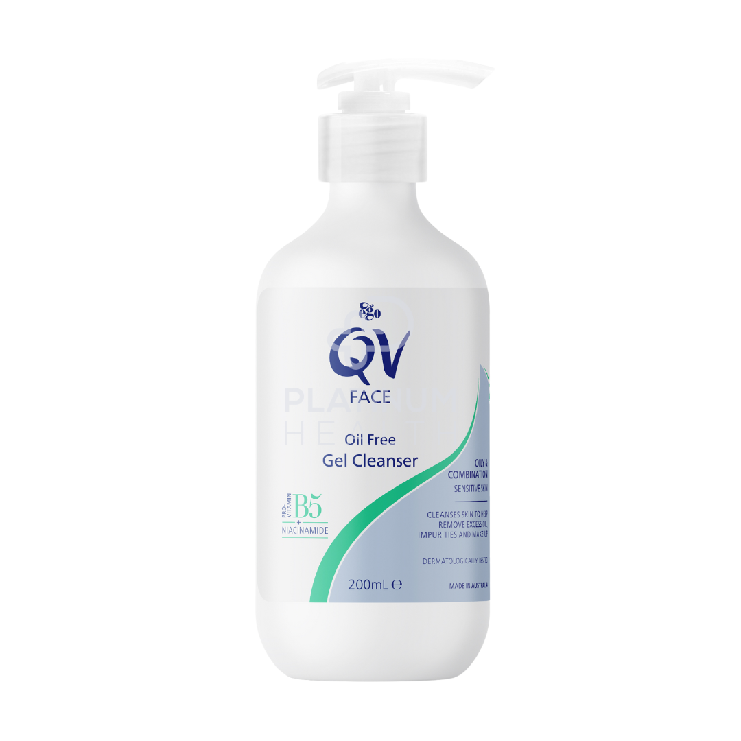Qv Face Oil Free Gel Cleanser 200Ml Skin Care