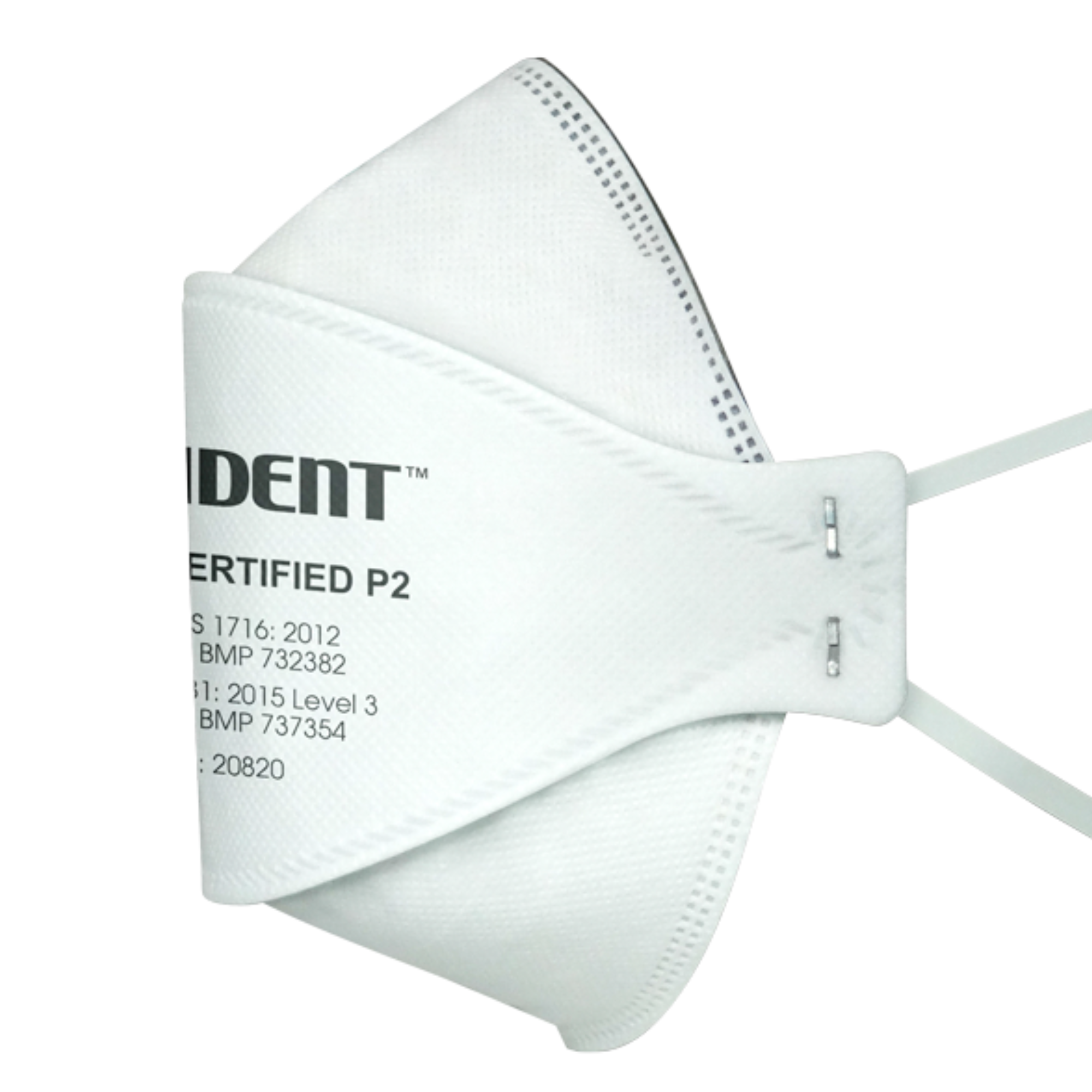 Trident Flat Fold P2 Level 3 Respirator Surgical Facemasks & Respirators