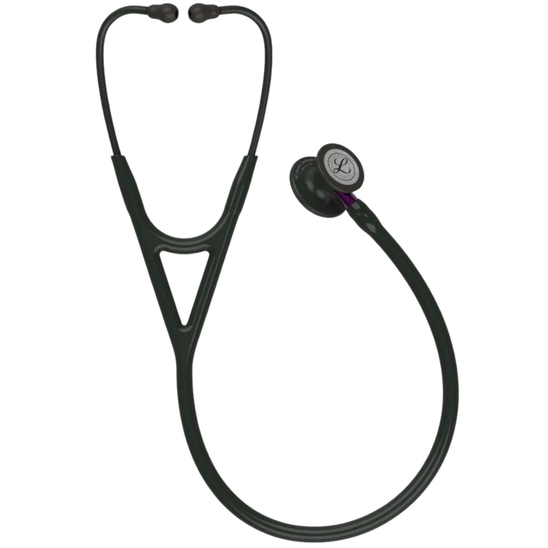 3M Littmann Cardiology IV Diagnostic Stethoscope in Violet Purple with Mirror Finish Chestpiece.
