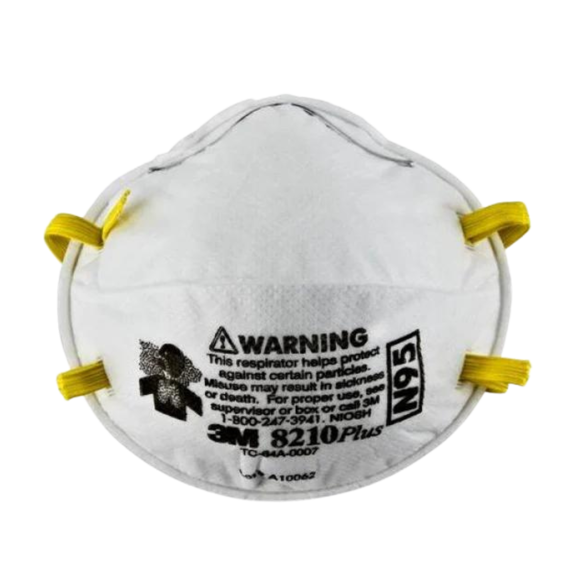3M 8210 P2 Cupped Particulate Respirator