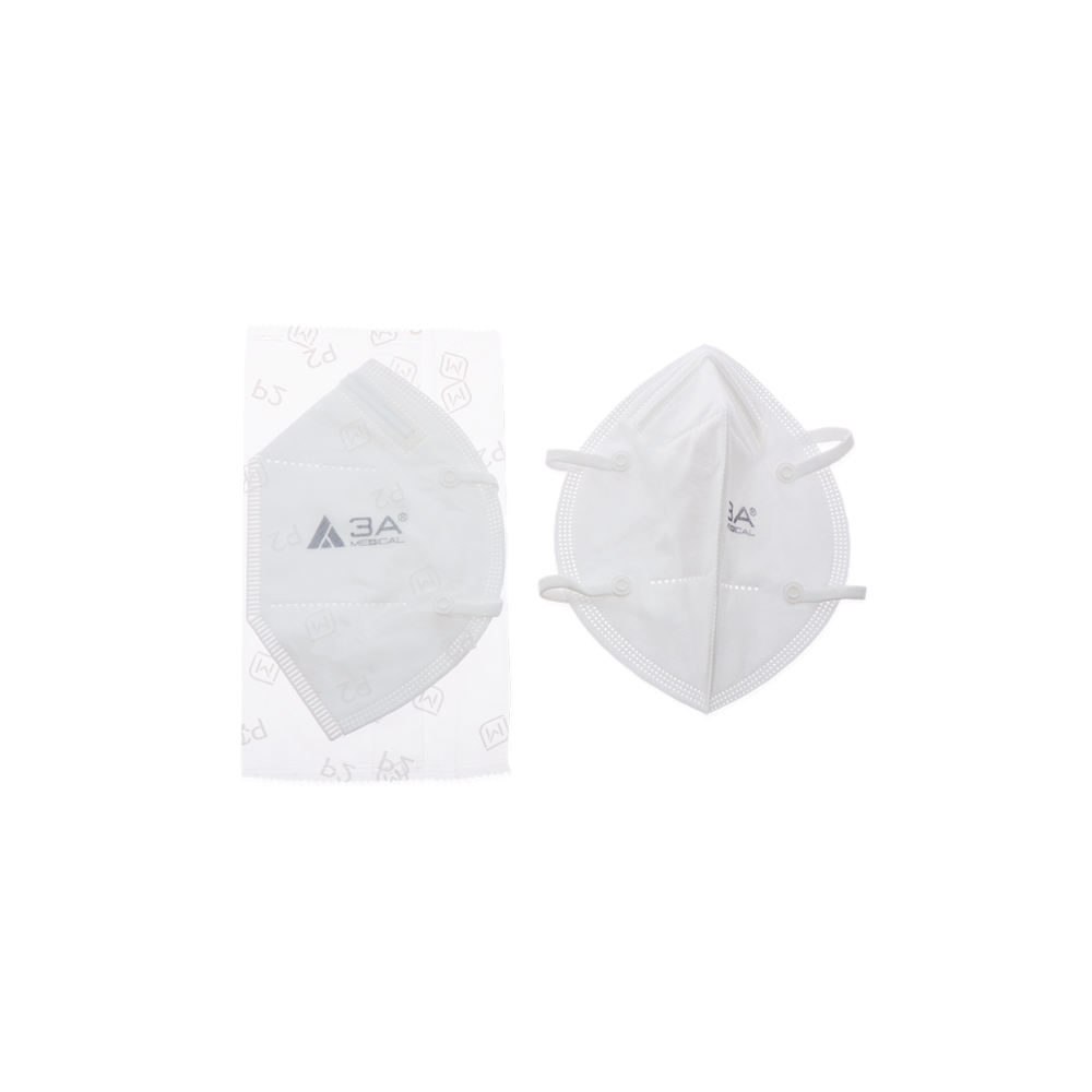 Multigate Flat Fold Face Mask P2 Respirator Headloop