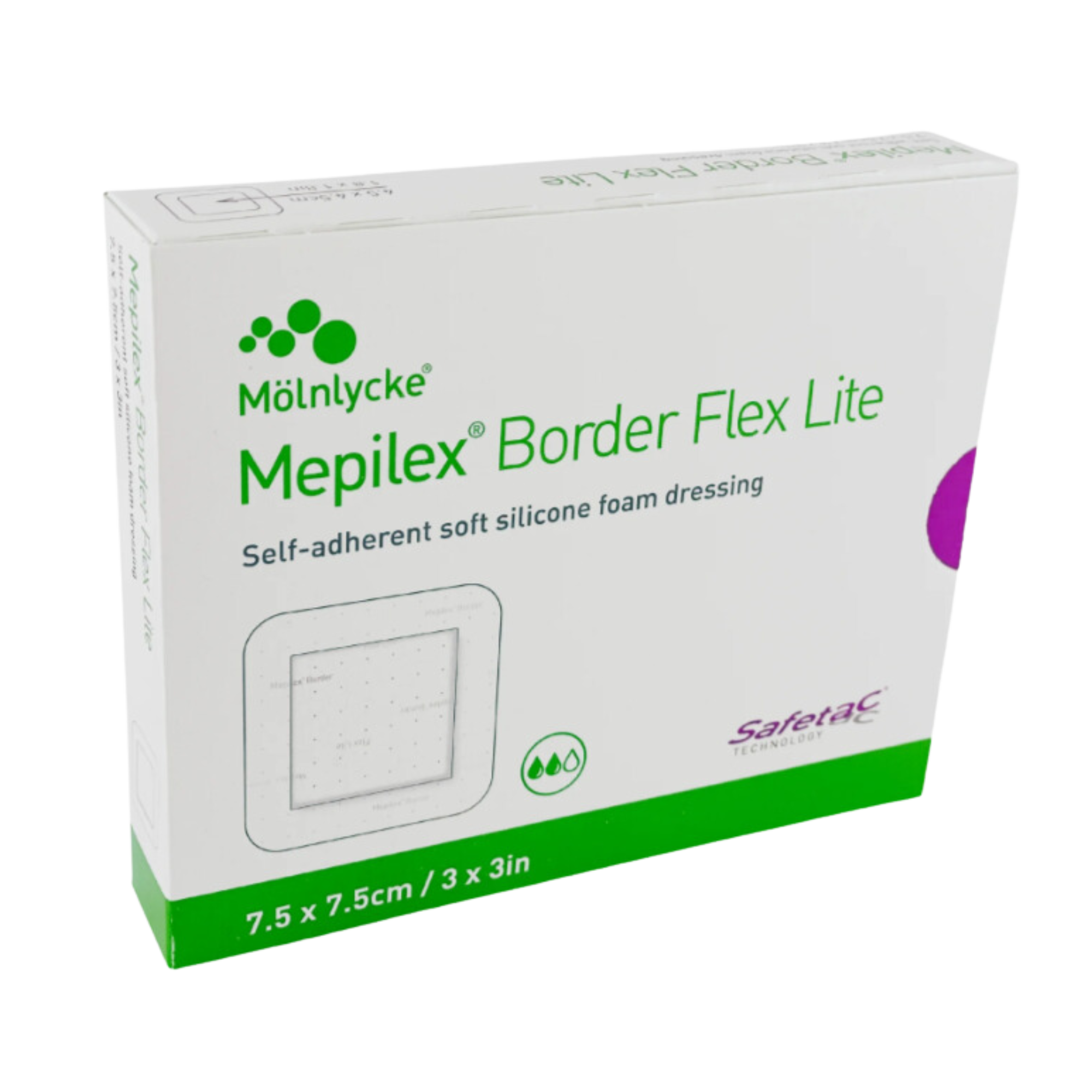 Mepilex Border Flex Lite 7.5 x 7.5cm