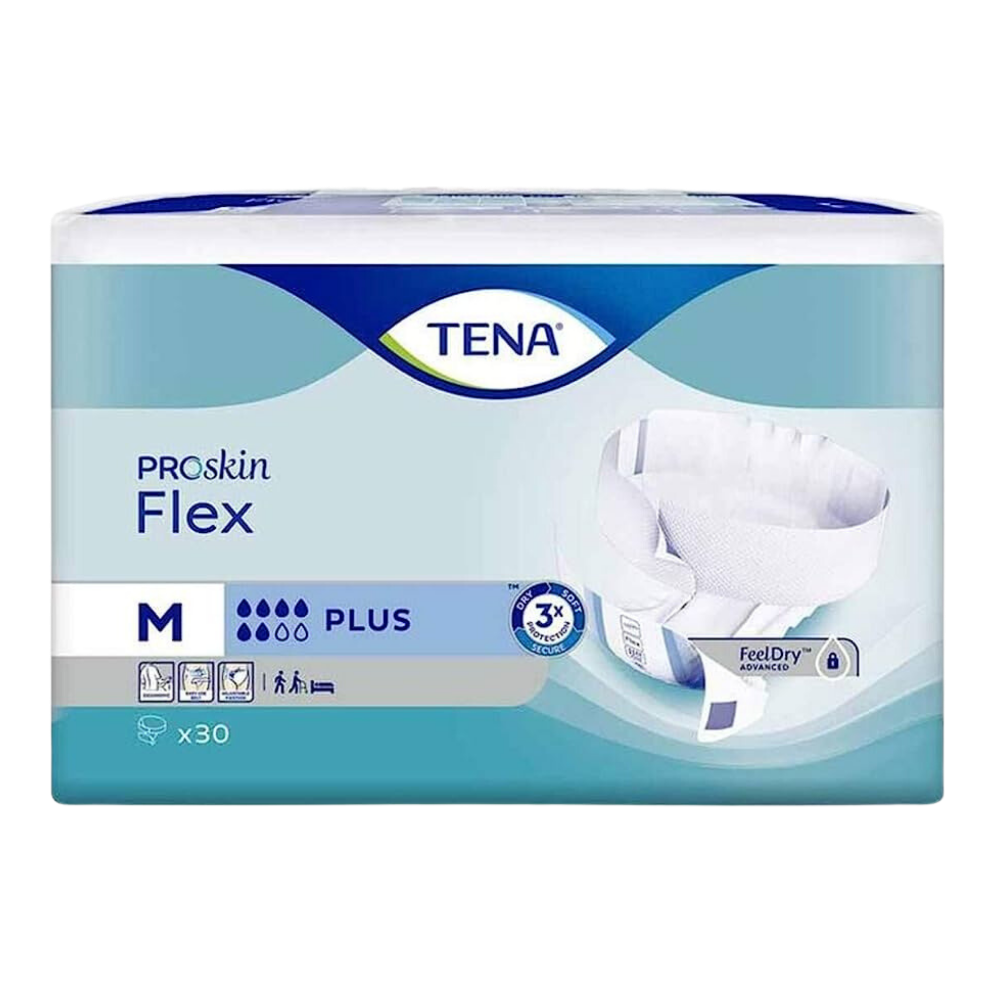Tena Flex Proskin Plus Medium Disposable Pads Pants & Liners
