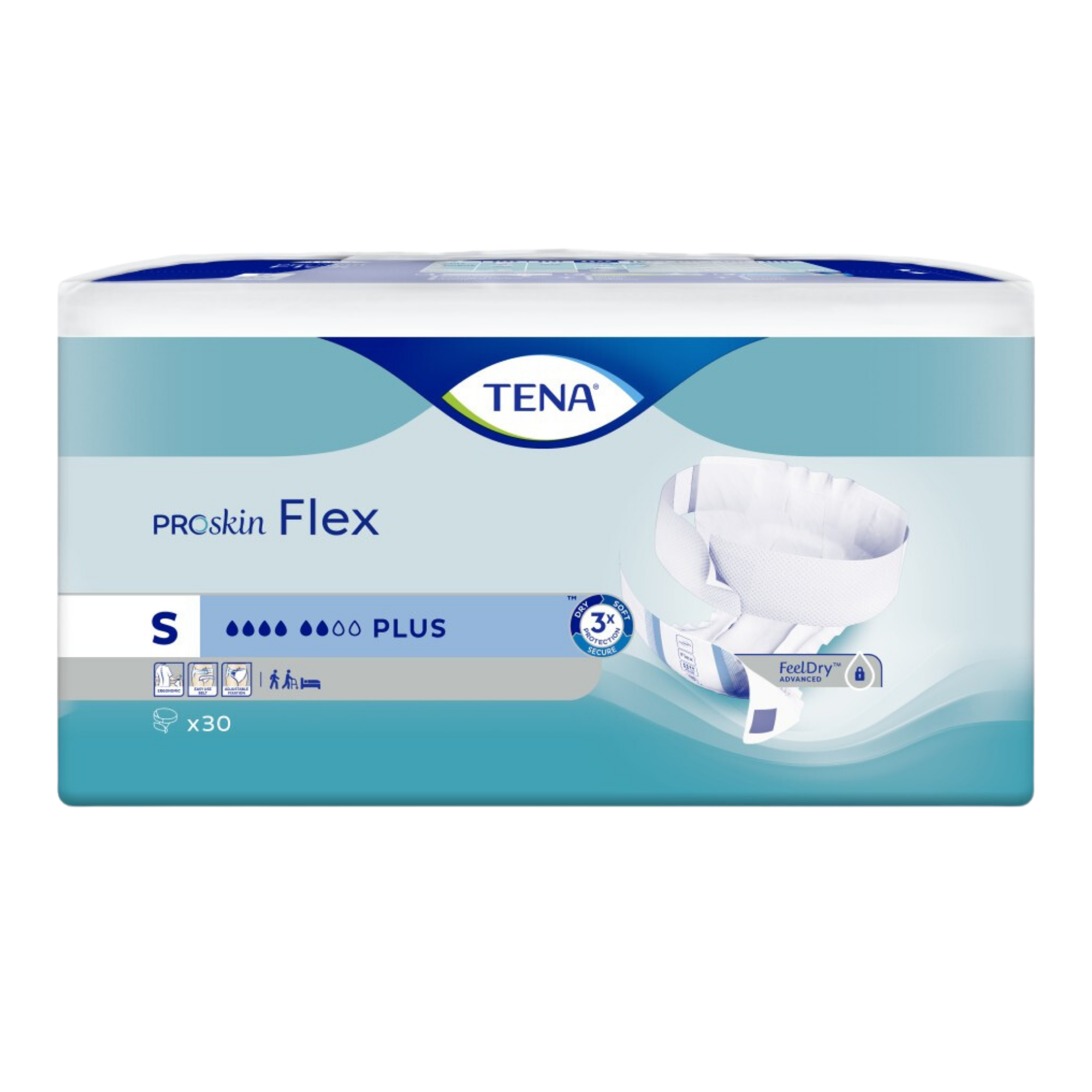 Tena Flex Proskin Plus Small Disposable Pads Pants & Liners