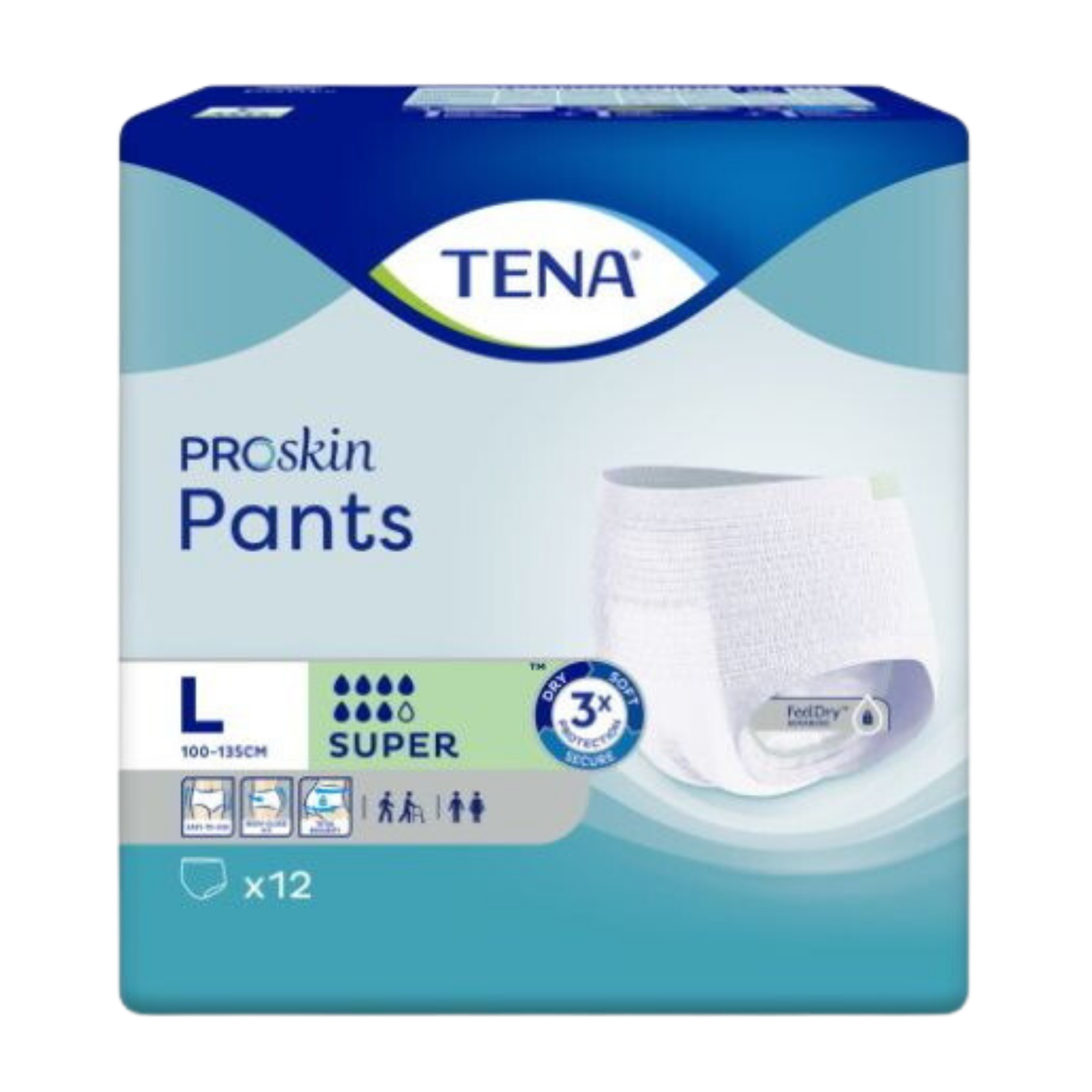 Tena Pants Proskin Super L Disposable Pads & Liners