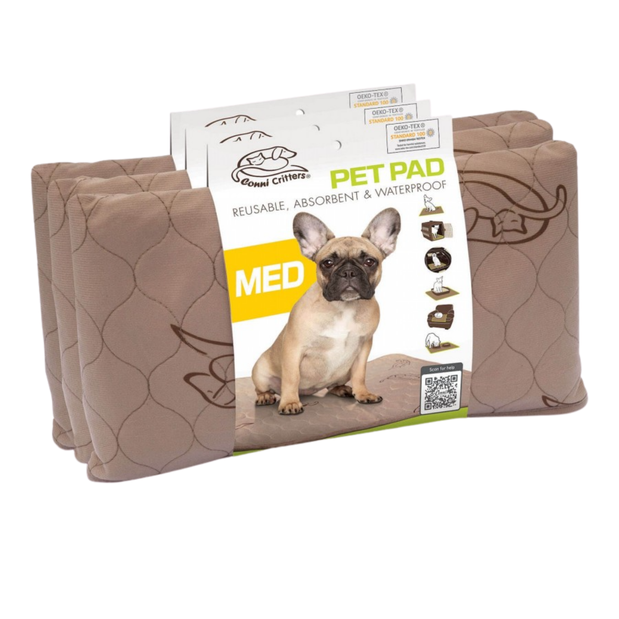 Conni Critters Pet Pad Medium Pads