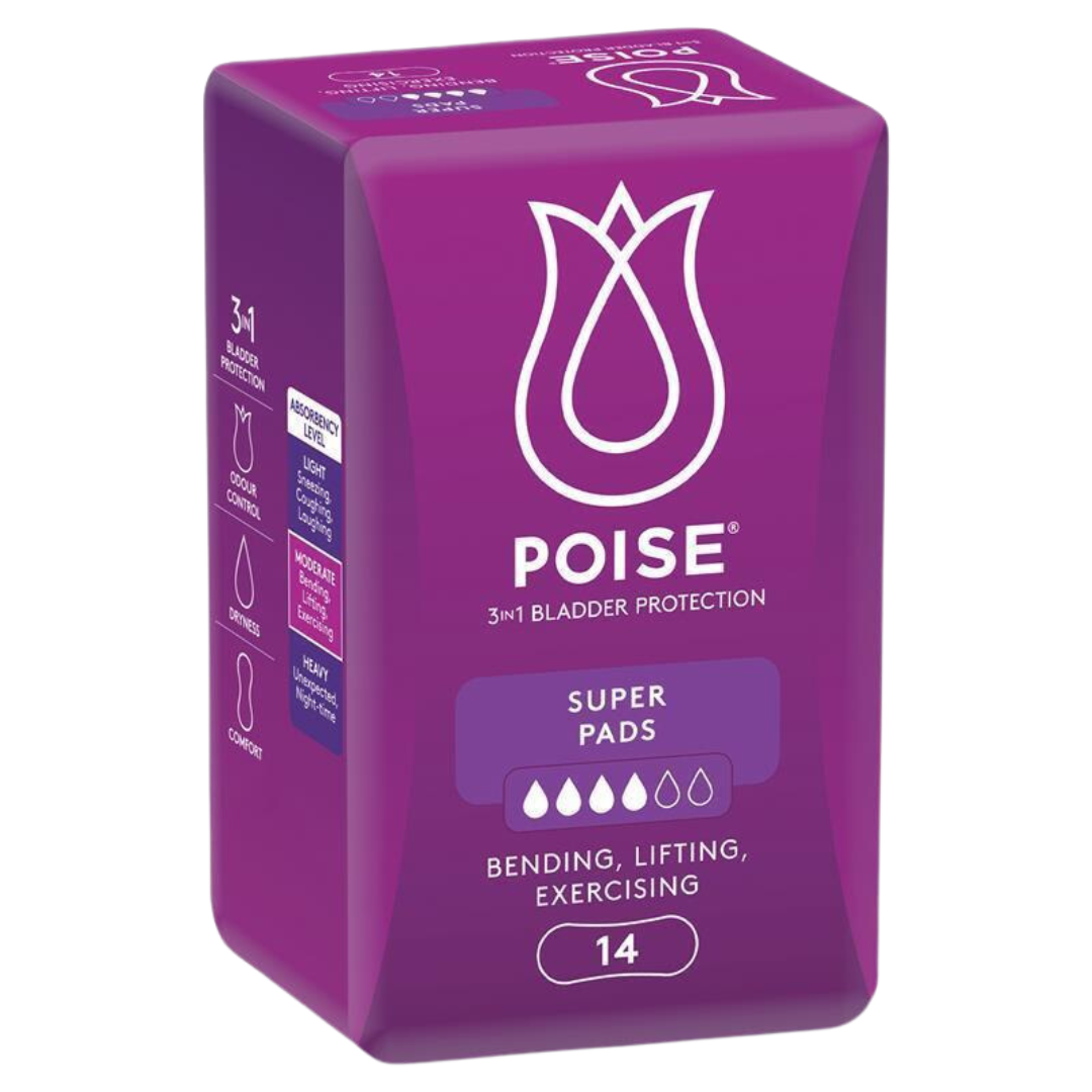 Poise Super Pad Disposable Pads Pants & Liners