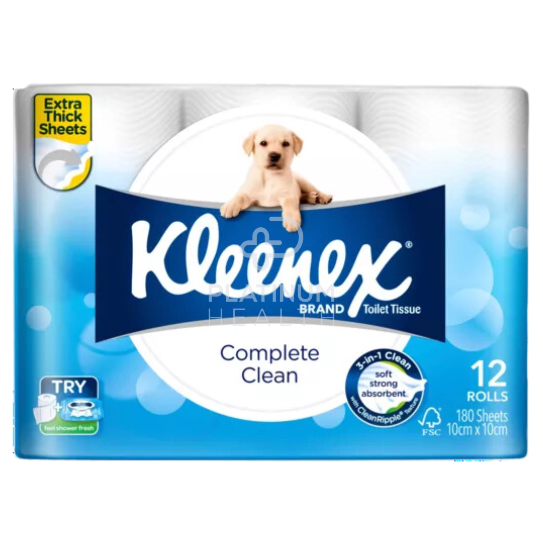 Kleenex Toilet Tissue White 12 Pack