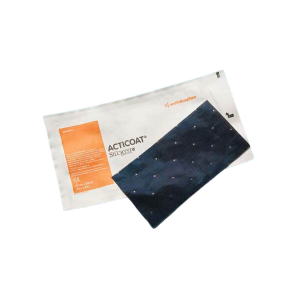 Acticoat Three Day Anti Microbial Silver Barrier Dressing 10x10 cm