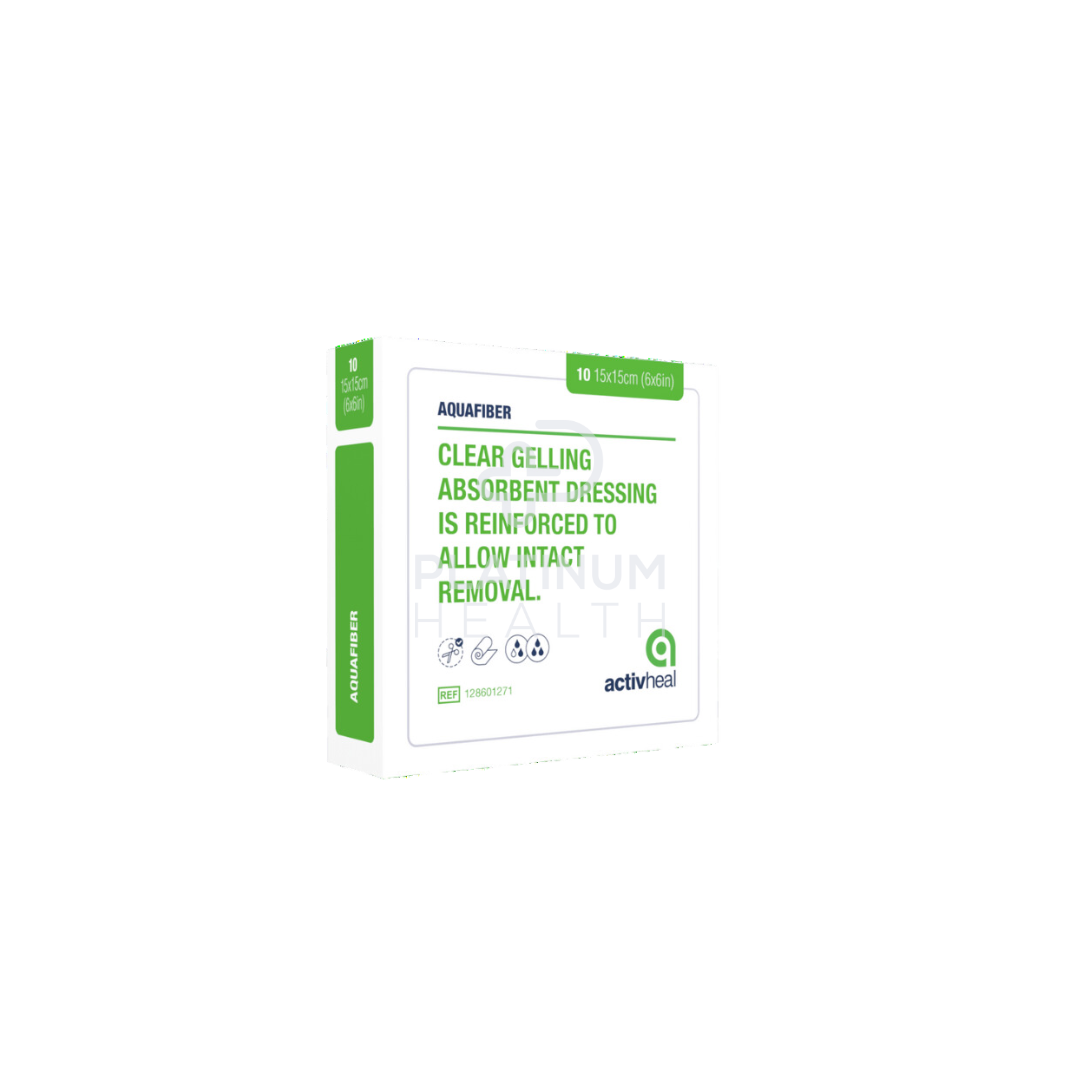 Activheal Aquafiber 10 X 10Cm Alginates & Hydrofibres