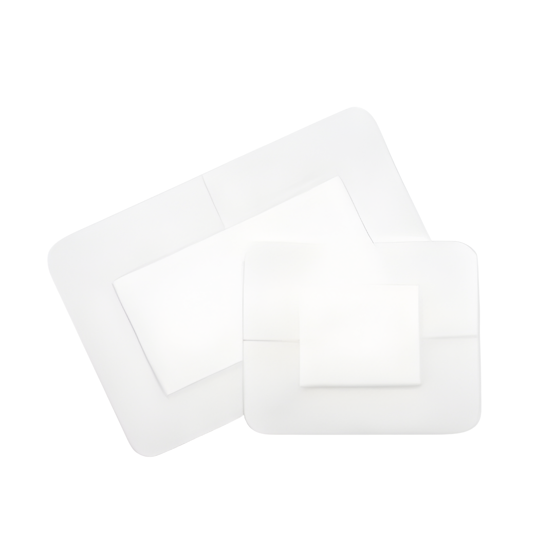 Non-woven adhesive island dressings in assorted sizes for wound care. Soft, breathable material with absorbent pad for secure and comfortable protection.