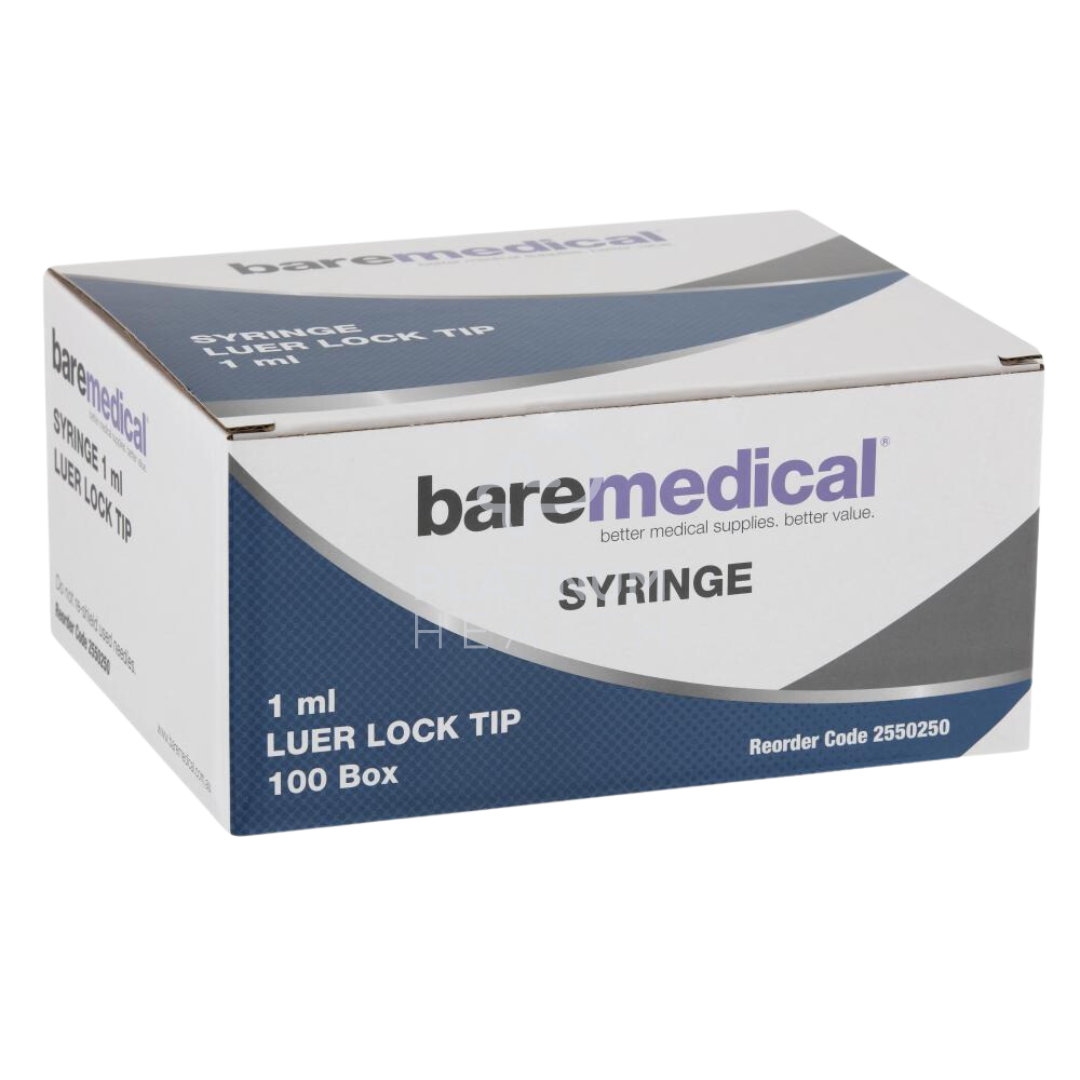 Baremedical Syringe Luer Lock Tip 1ml