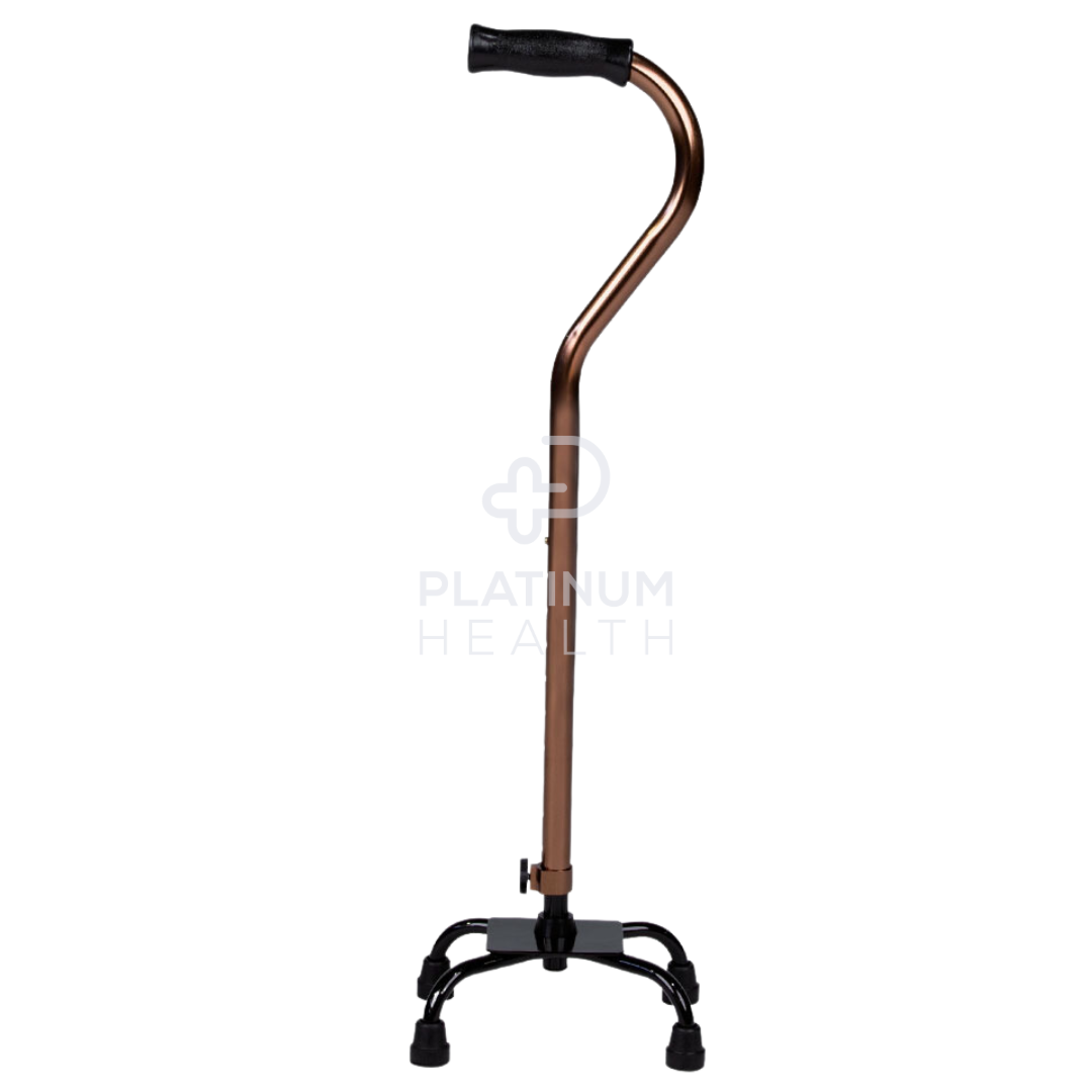 HeroMedicalWalkingStickQuadCanewithSmallBase