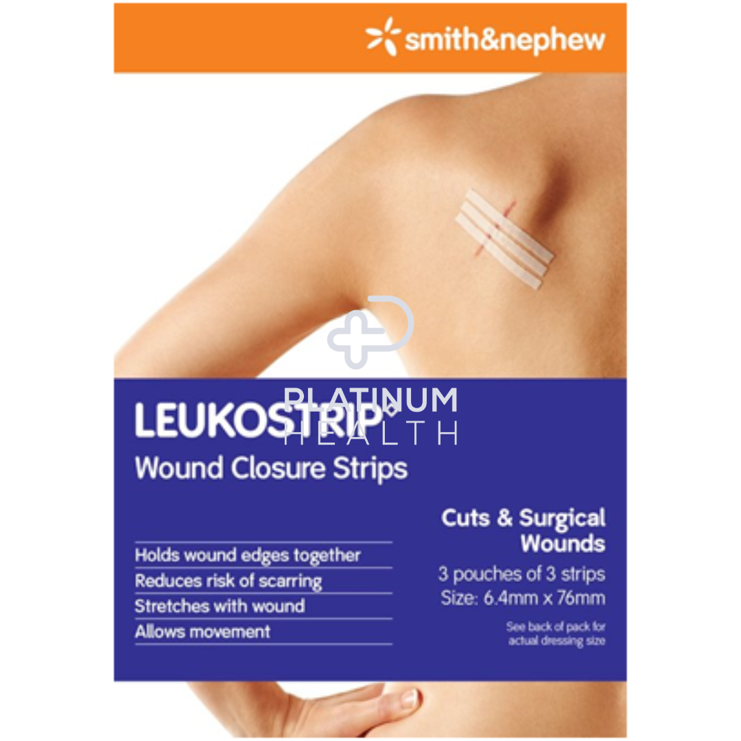 Leukostrip Wound Closure Strip 26 x 102mm