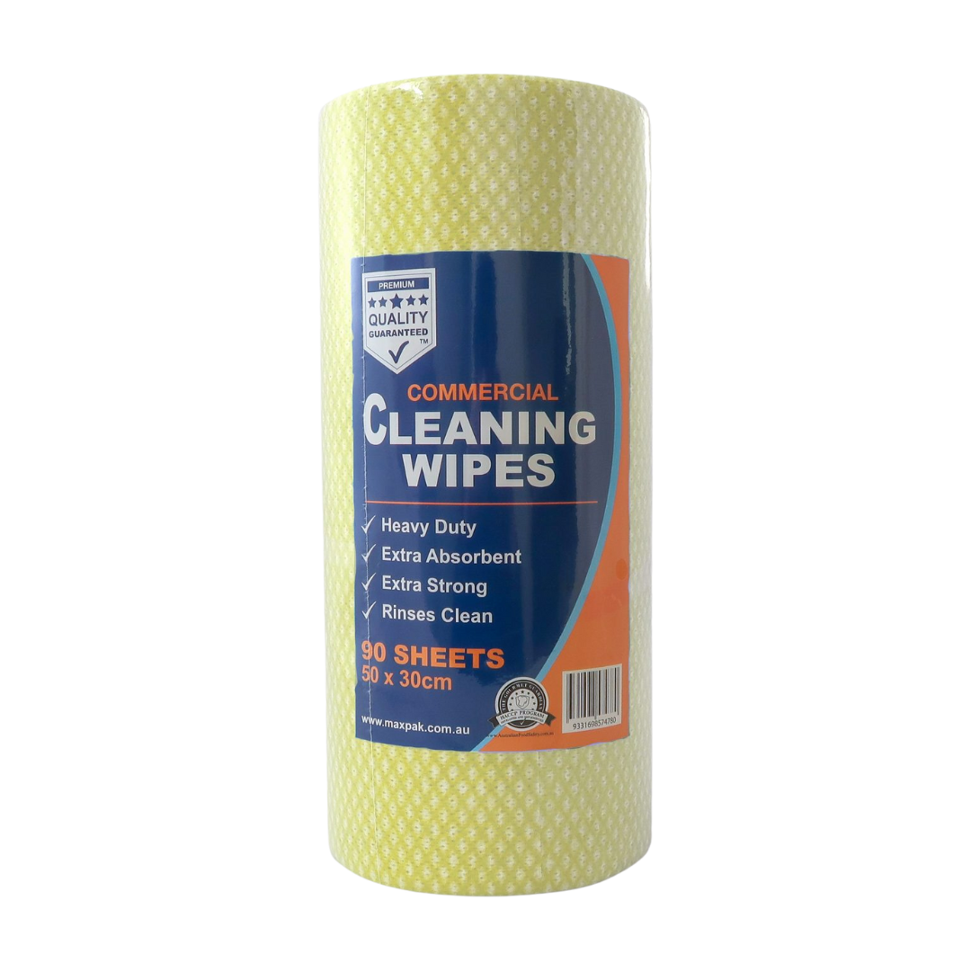 Maxvalu Cleaning Heavy Duty Commercial Wipes 90 Sheets