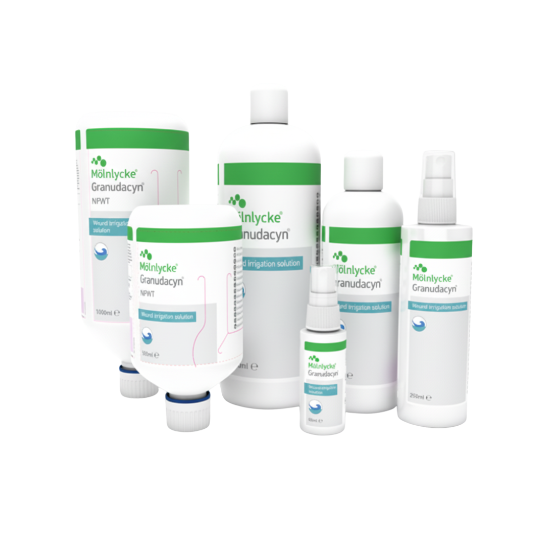 Granudacyn Wound Gel – Ready-to-Use Moisturising Gel for Acute & Chronic Wounds