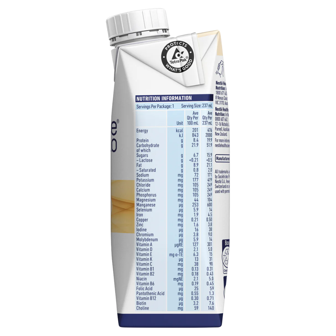 Nestlé Resource 2.0 237ml high-calorie nutritional drink for medical and aged care support
