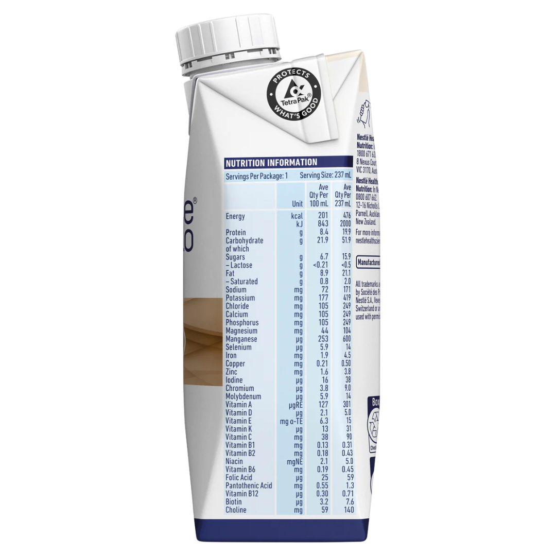 Nestlé Resource 2.0 237ml high-calorie nutritional drink for medical and aged care support