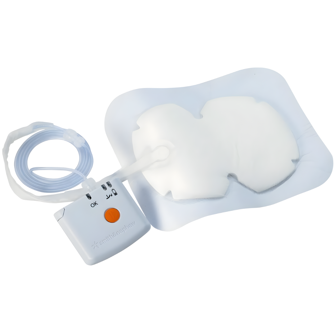 PICO Multisite Dressing 5‑pack in small and large sizes provides flexible, secure negative pressure therapy for wounds on various body areas in clinical and home care.