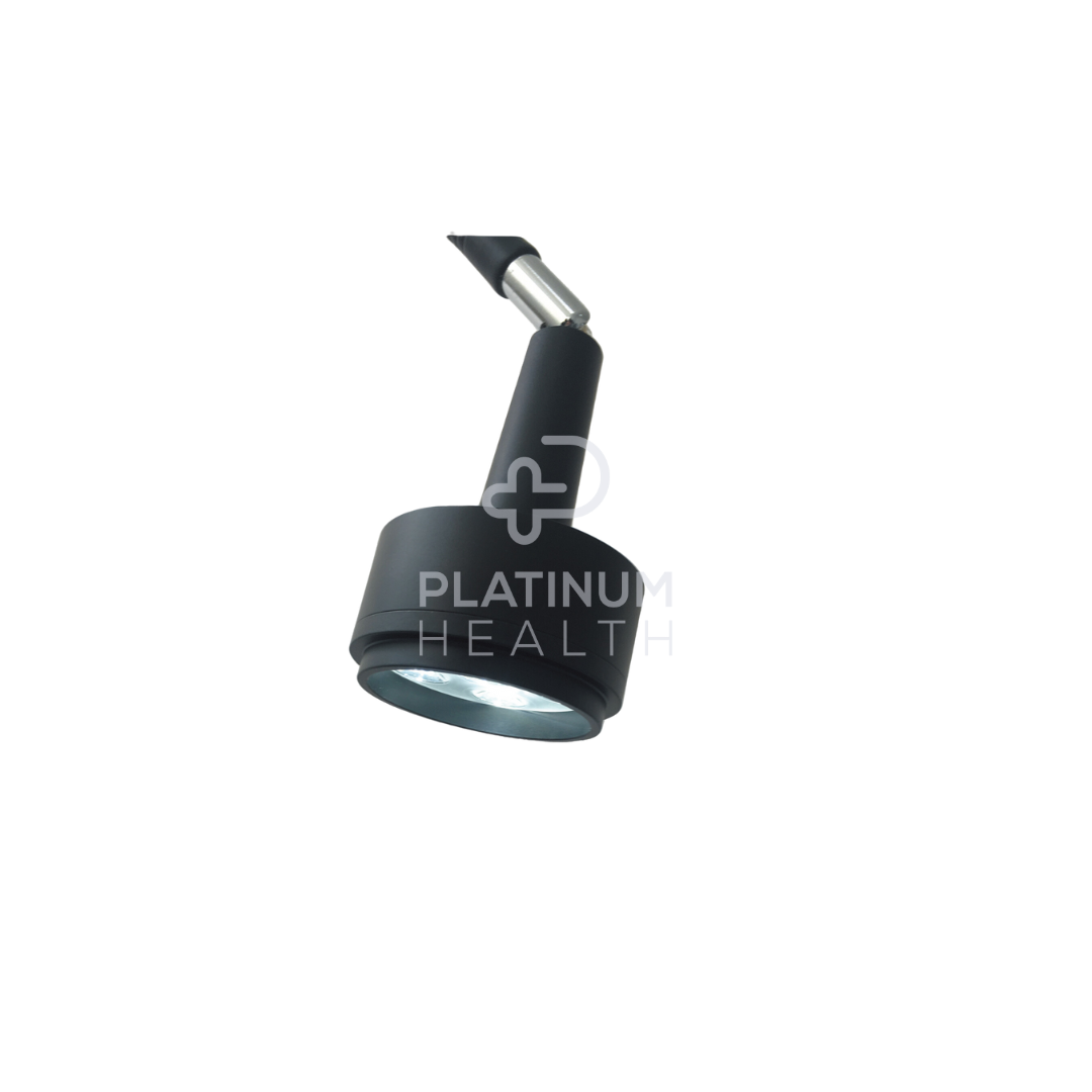 6W Led Examination Light Black Including Mobile Base And Wall Mount Medical Lighting Products