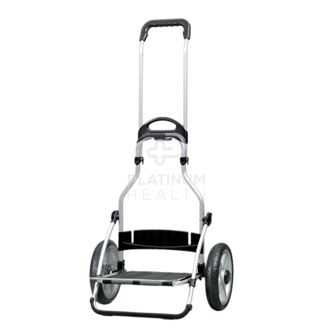Raizer II Transport Trolley for easy and safe patient transfers, featuring ergonomic design, smooth rolling wheels, and durable construction. Ideal for caregivers.
