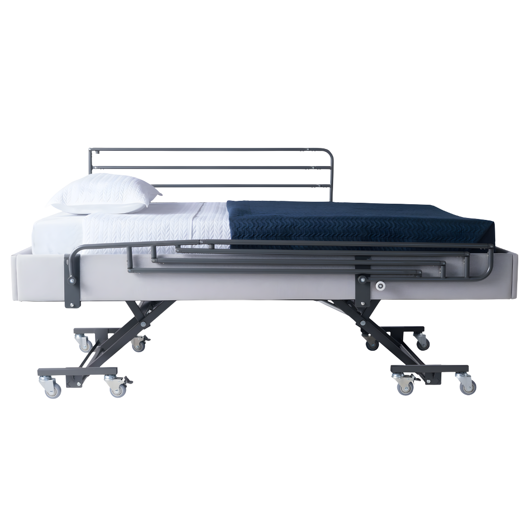 Royale Multi-Motion Full Length Side Rails (Pair), 3/4 length design suits all bed sizes. Provides safety and stability.