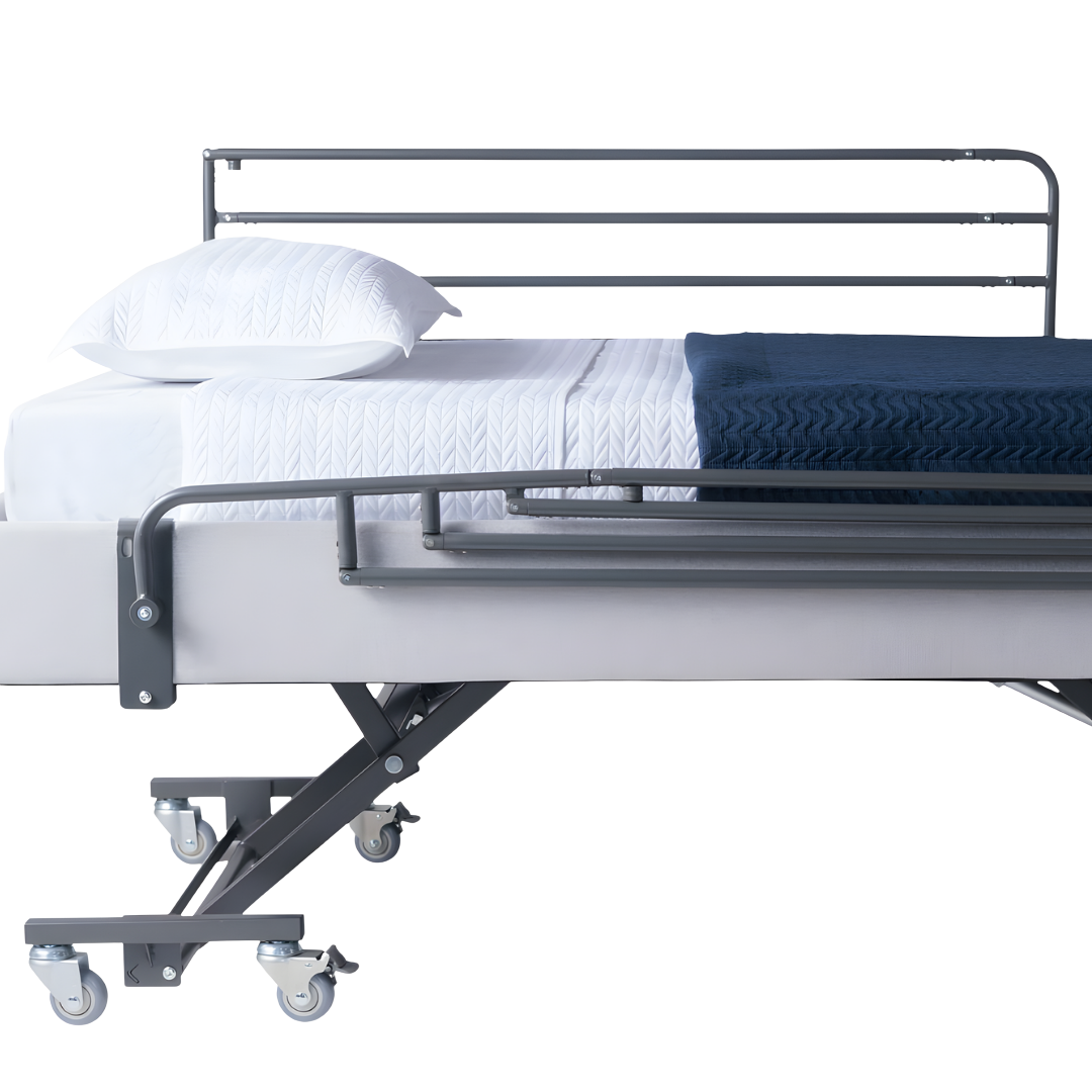 Royale Multi-Motion Full Length Side Rails (Pair), 3/4 length design suits all bed sizes. Provides safety and stability.