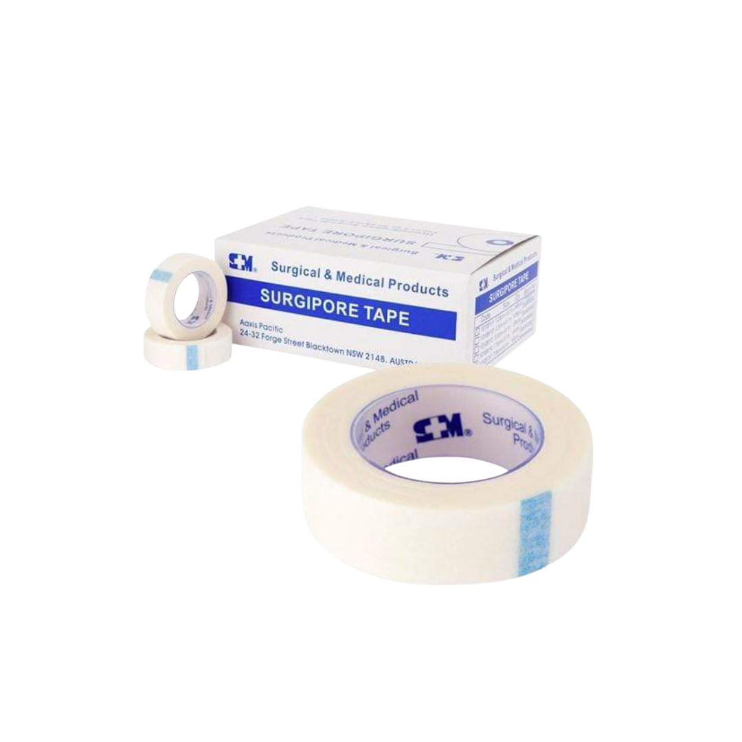 Aaxis Surgipore Hypoallergenic Paper Tape roll – gentle, breathable medical tape for sensitive skin
