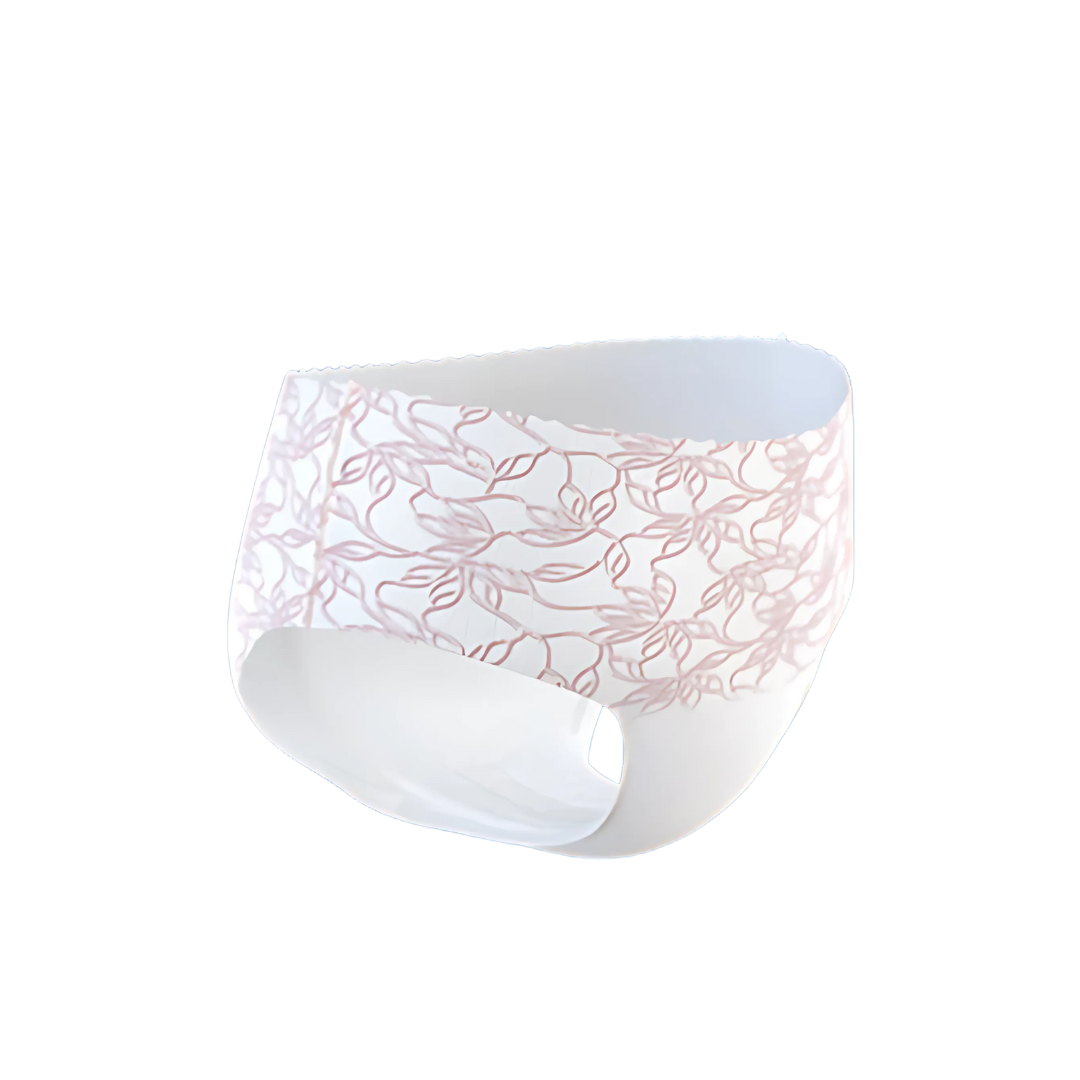 TENA Discreet Low Waist Medium Pants – low-rise, absorbent incontinence underwear with a feminine fit and soft, breathable fabric.