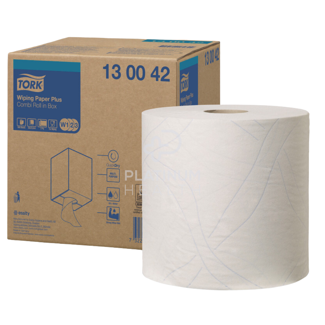 Tork Wiping Paper Plus Combi Roll Box 2-Ply