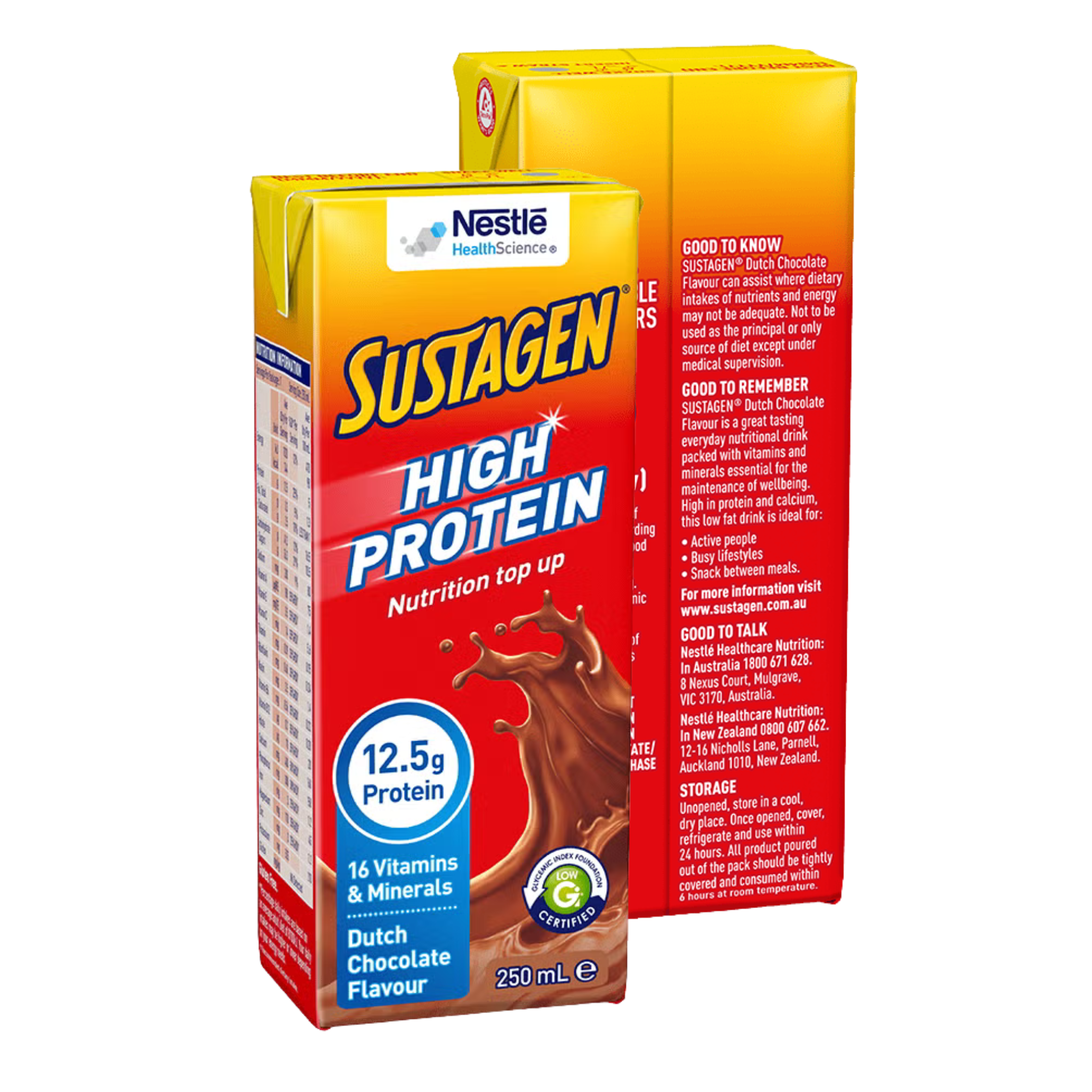 Nestle Sustagen Liquid Dutch Chocolate 250ml