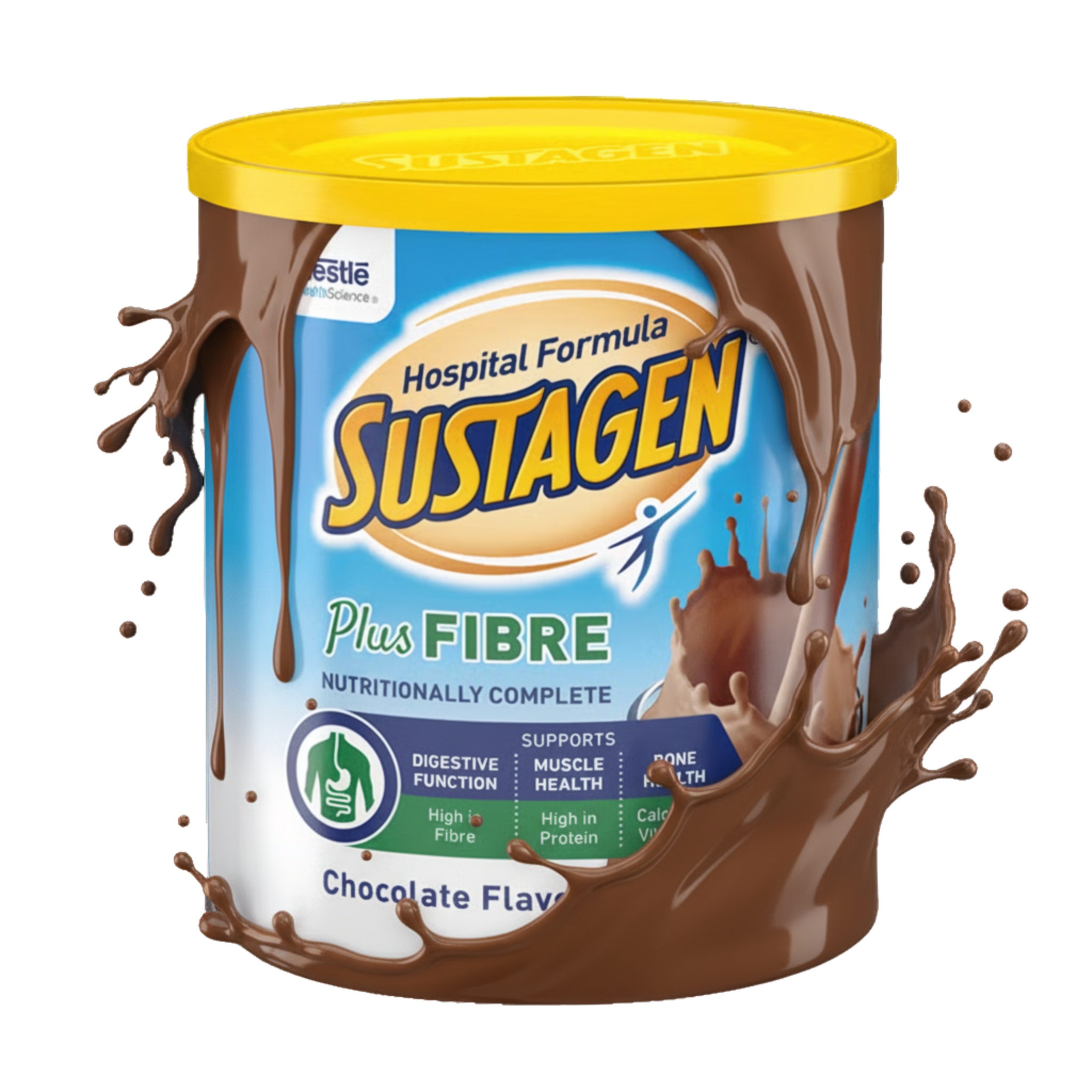 Nestle Sustagen Hospital Formula Plus Fibre Chocolate 840g