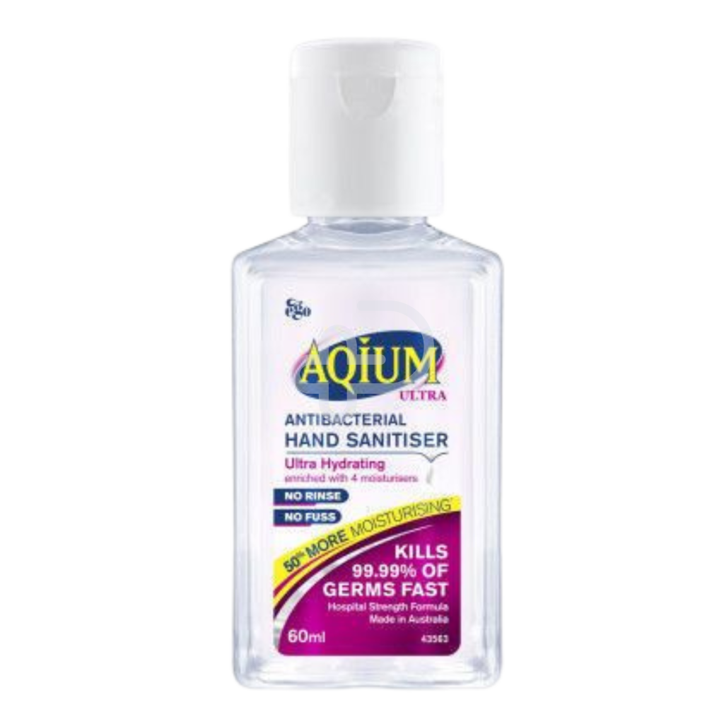 Aqium Hand Sanitiser Ultra 60Ml Hygiene