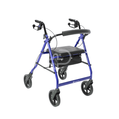 Aspire Deluxe Seat Walker/Rollator Blue Walking Aids