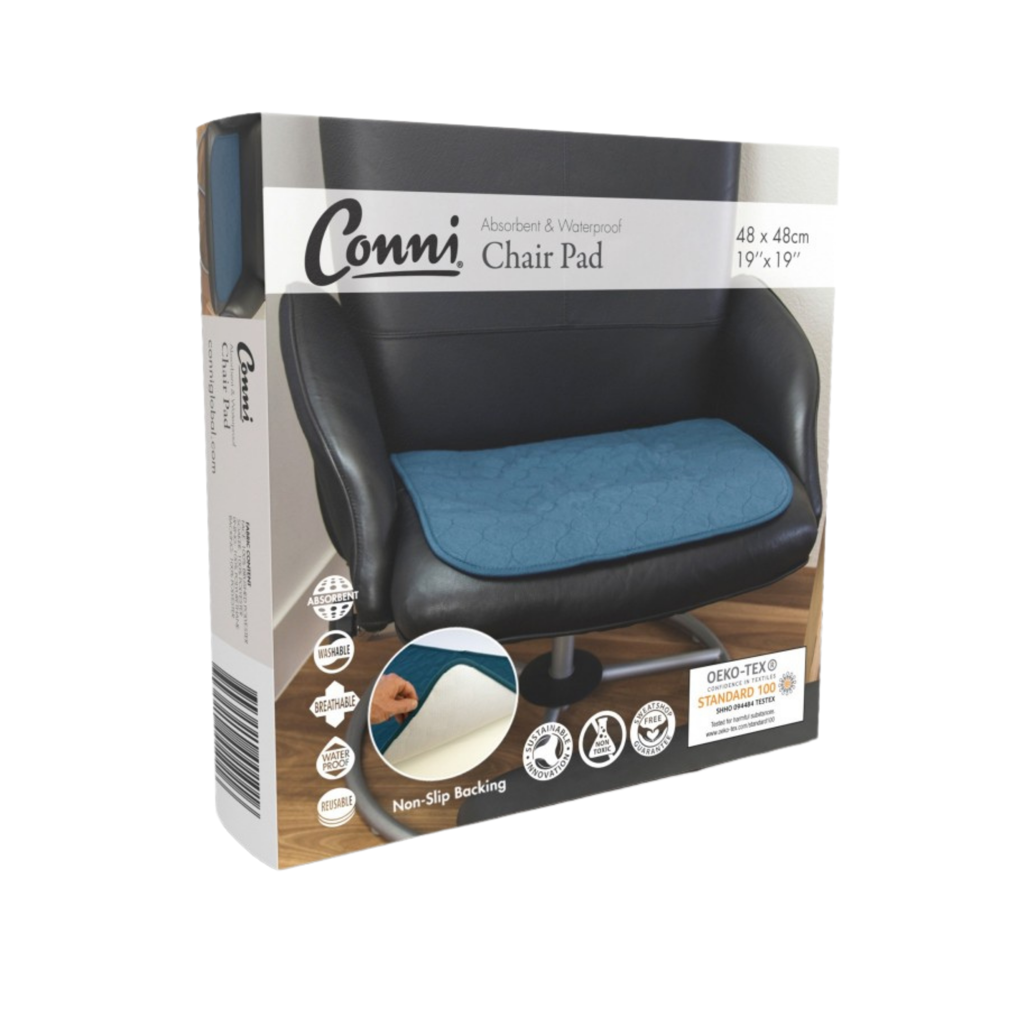 Conni Chair Pad Small Teal Blue Pads
