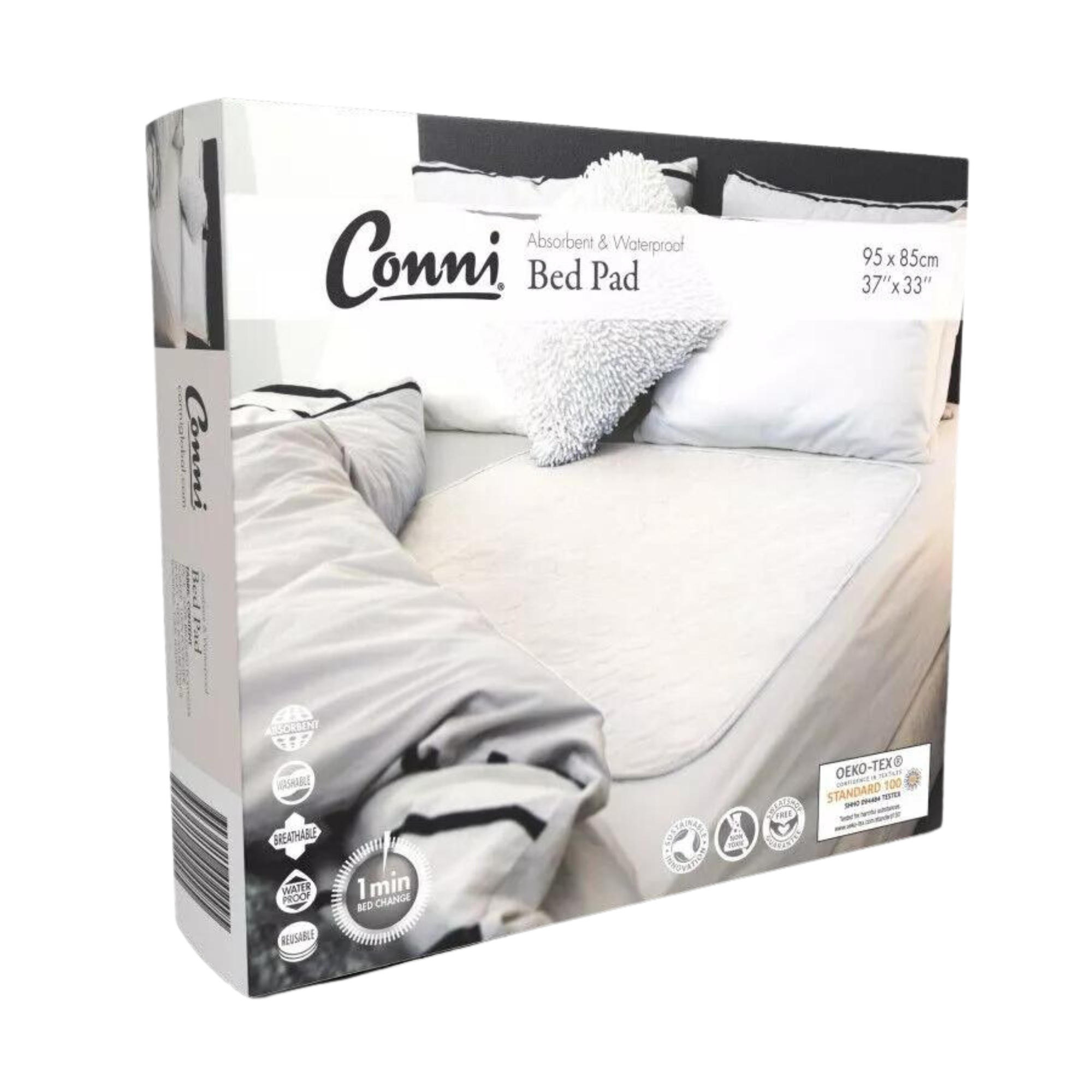 Conni Bed Pad White Pads