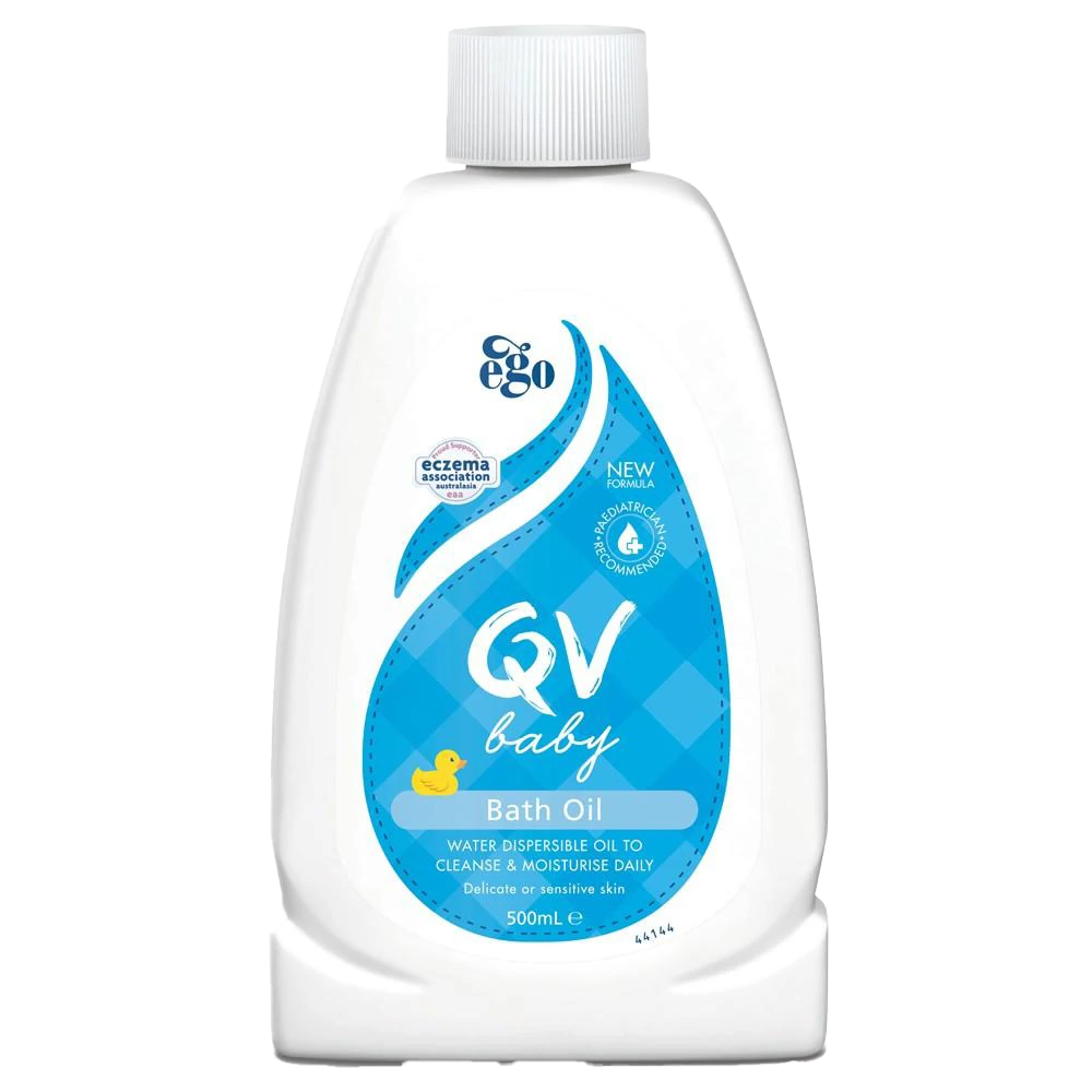 Qv Baby Bath Oil 500Ml Bottle Skin Gels & Creams