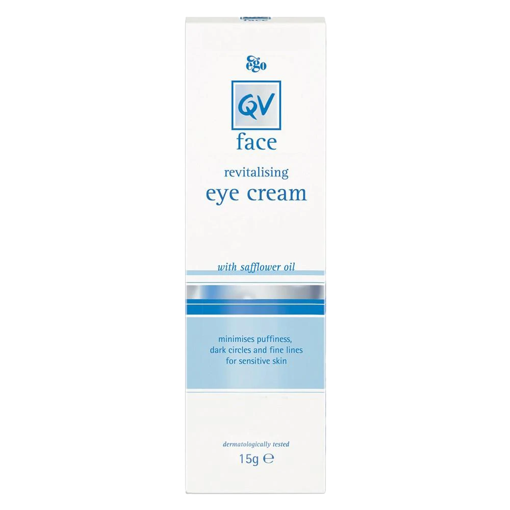 Qv Face Revitalising Eye Cream 15G Tube Moisturisers Creams & Gels