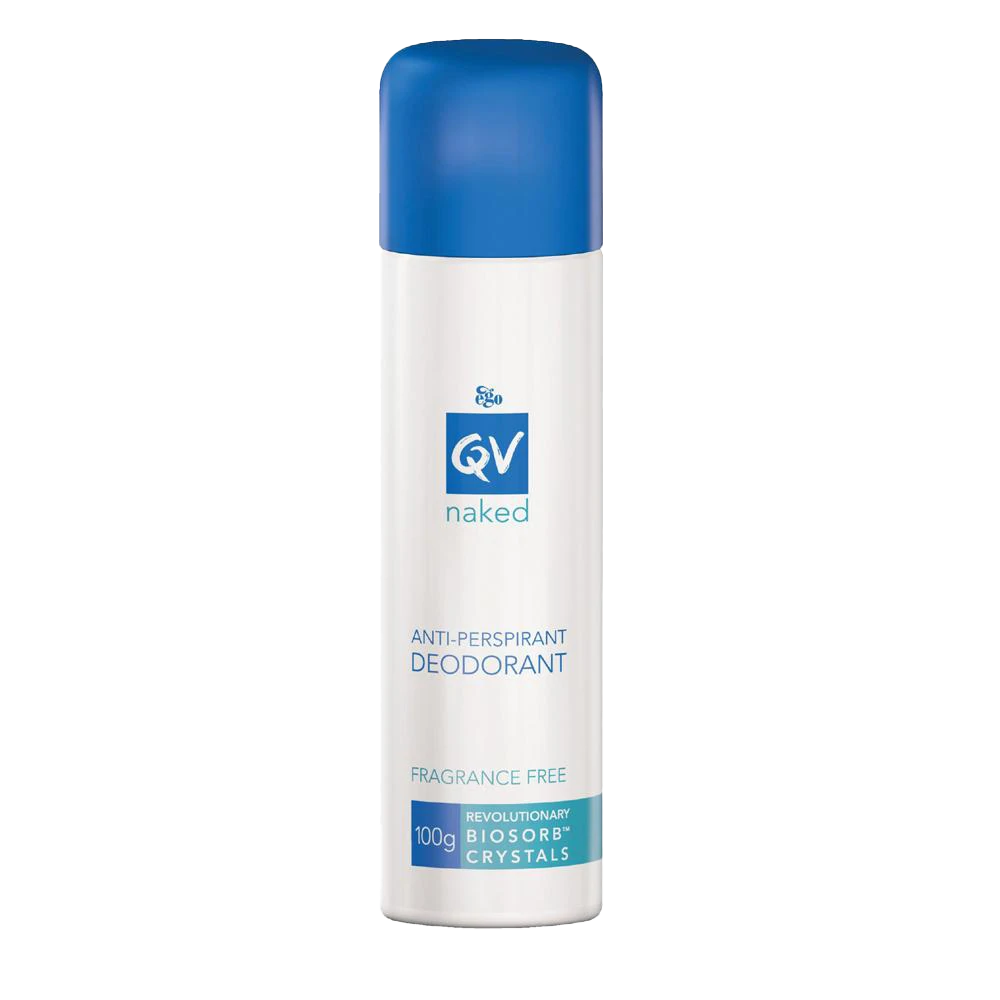 Qv Naked Anti-Perspirant Deodorant 100G Spray Cleansing & Bathing