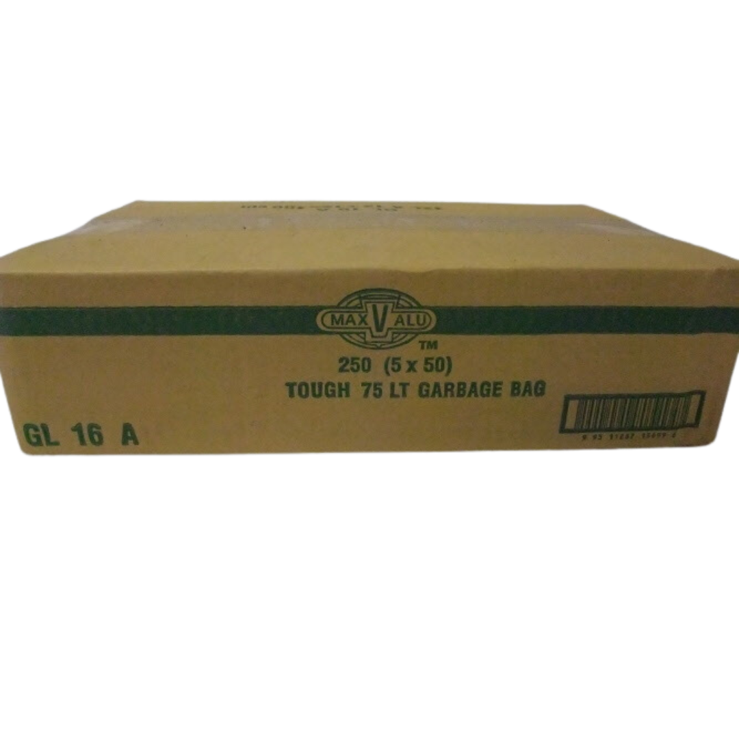 Maxvalu Premium 75-80L Garbage Bags 90 X 75Cm Bin Liners