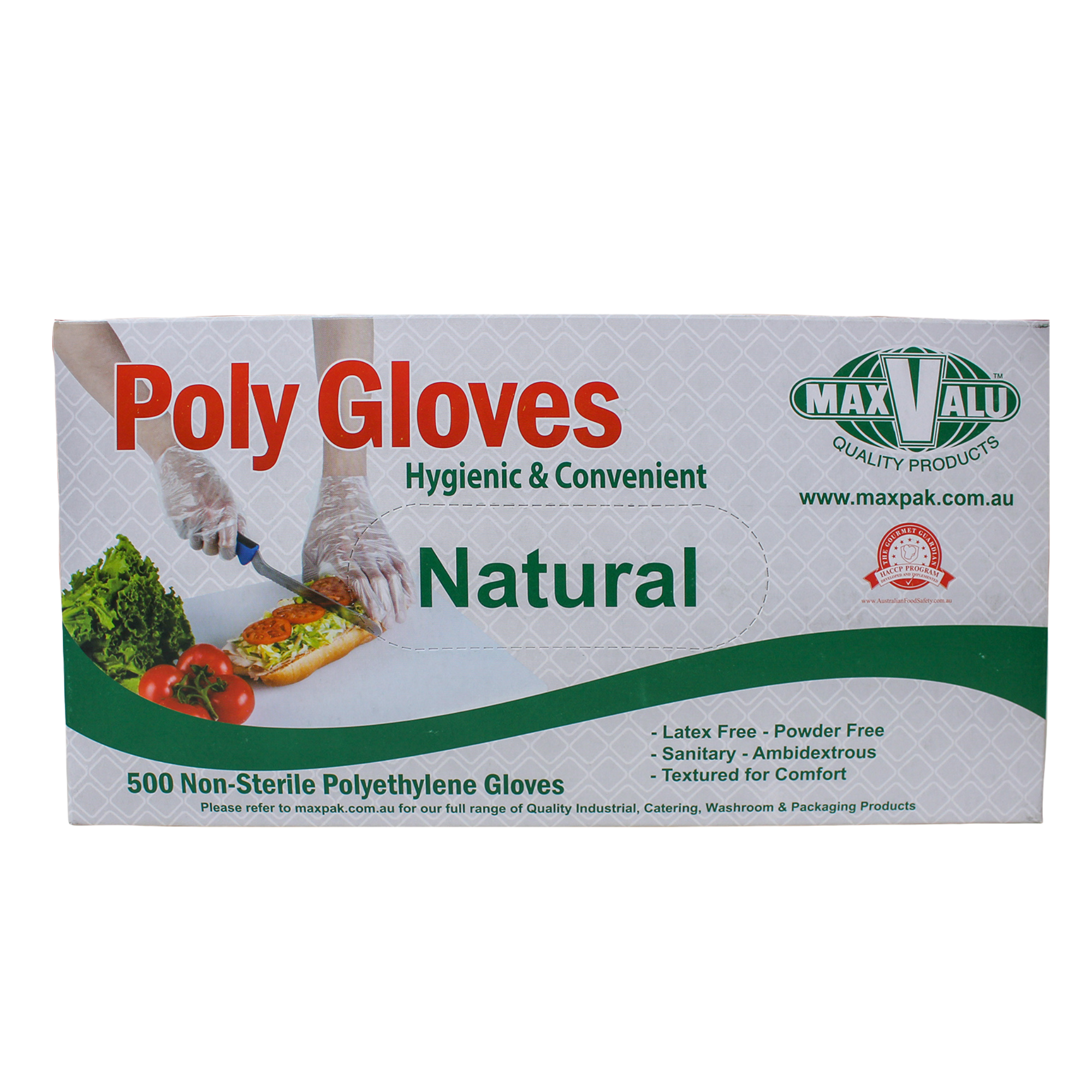 Poly Gloves Non-Sterile Polyethylene Clear