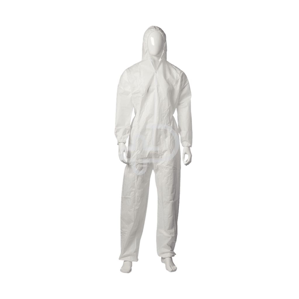 Level 1 AAMI White Medical Coveralls