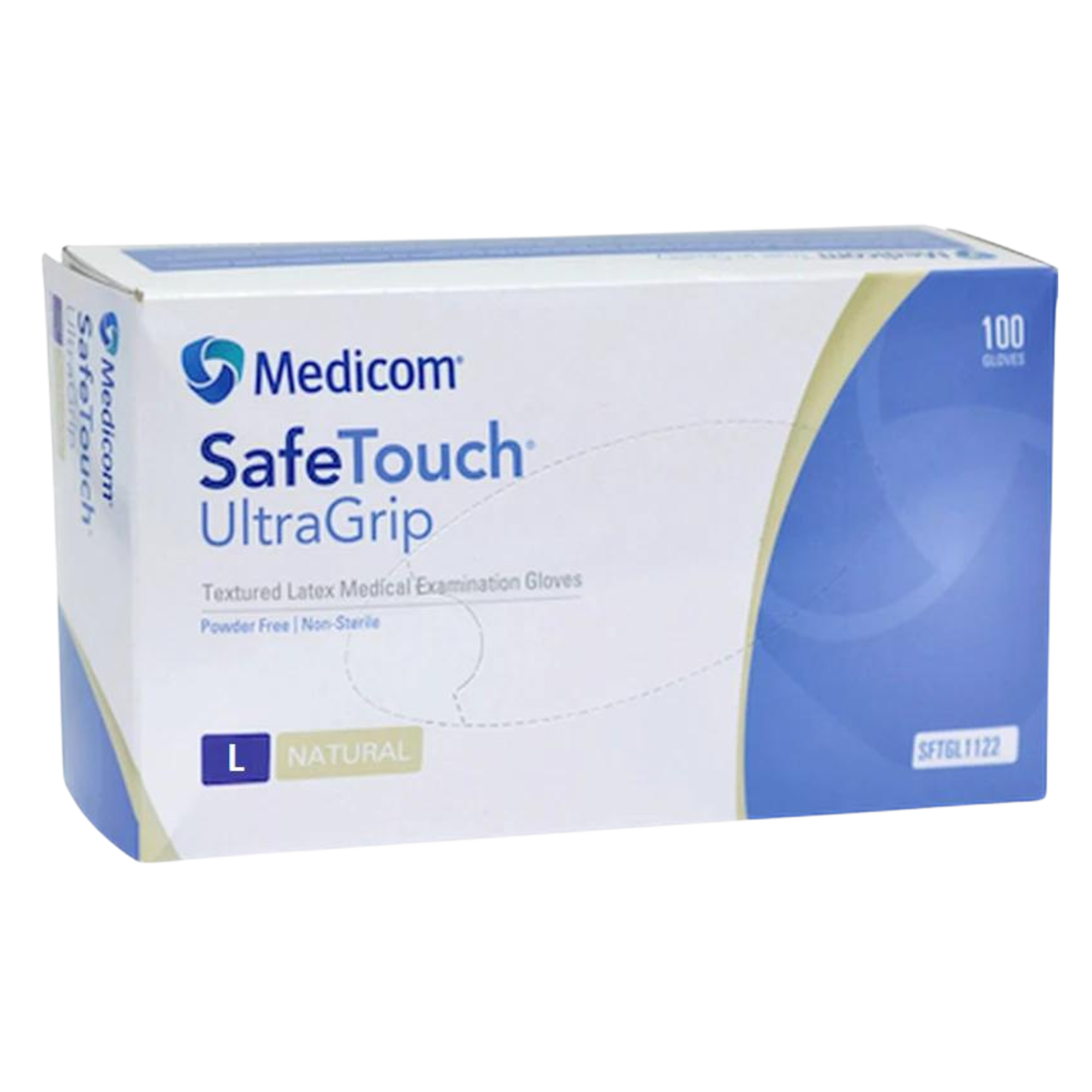 Medicom Ultragrip Latex Examiniation Disposable Glove Powder Free Examination Gloves