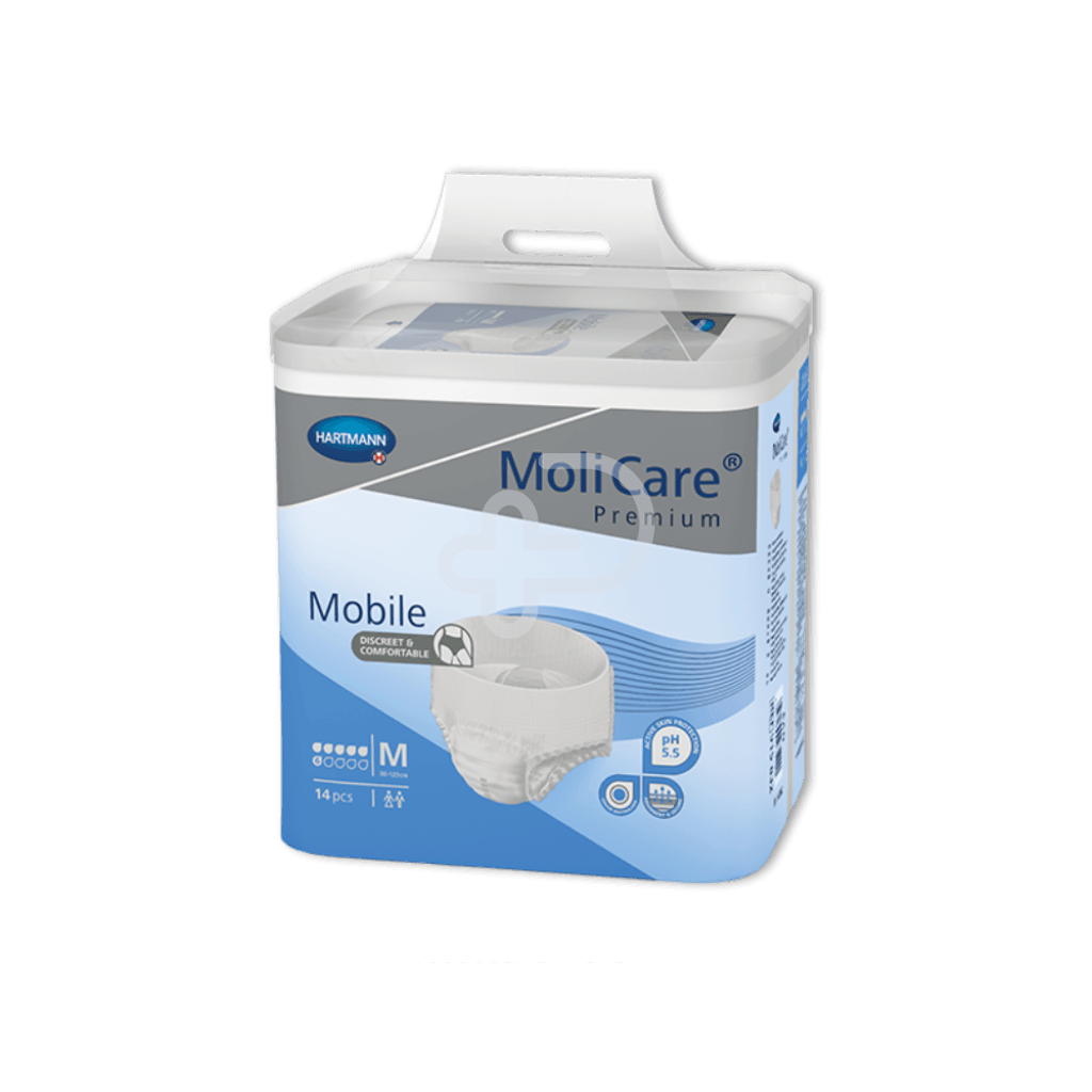Molicare Premium Mobile 6 Drops Medium Disposable Pads Pants & Liners