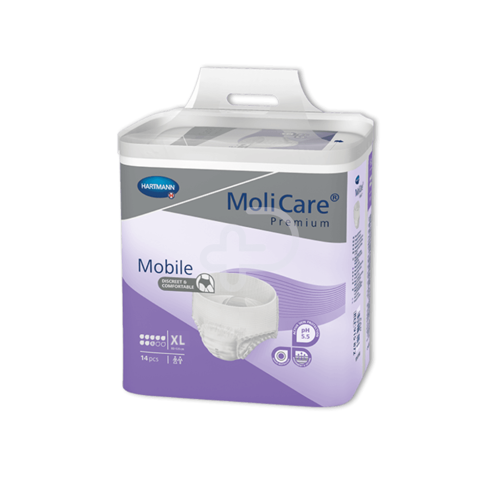 Molicare Premium Mobile 8 Drops X-Large Disposable Pads Pants & Liners