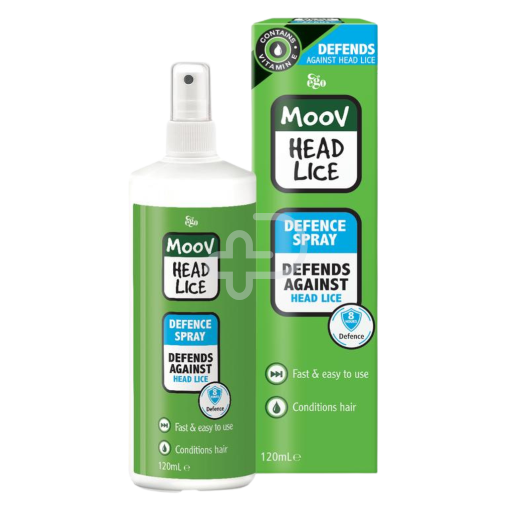 Moov Head Lice Defence 120Ml Spray Barrier & Protection