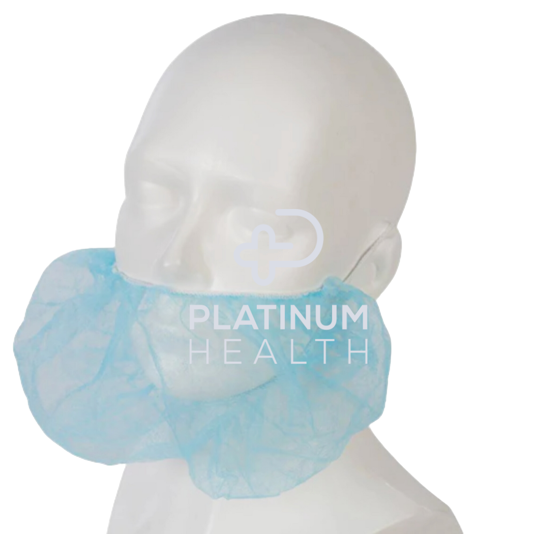 Non-Woven Beard Net Blue 12Gsm Covers