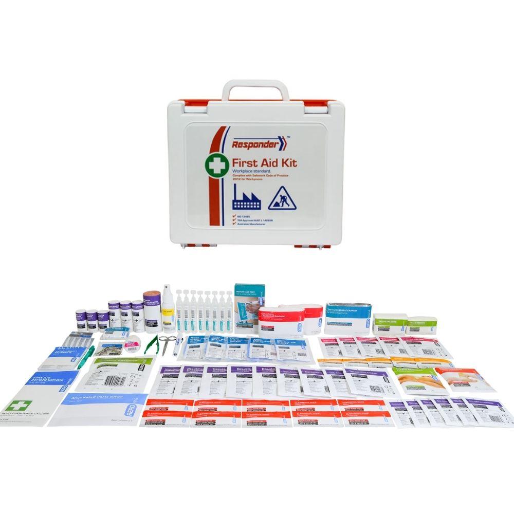 Responder 4 Series Plastic Rugged First Aid Kit Kits