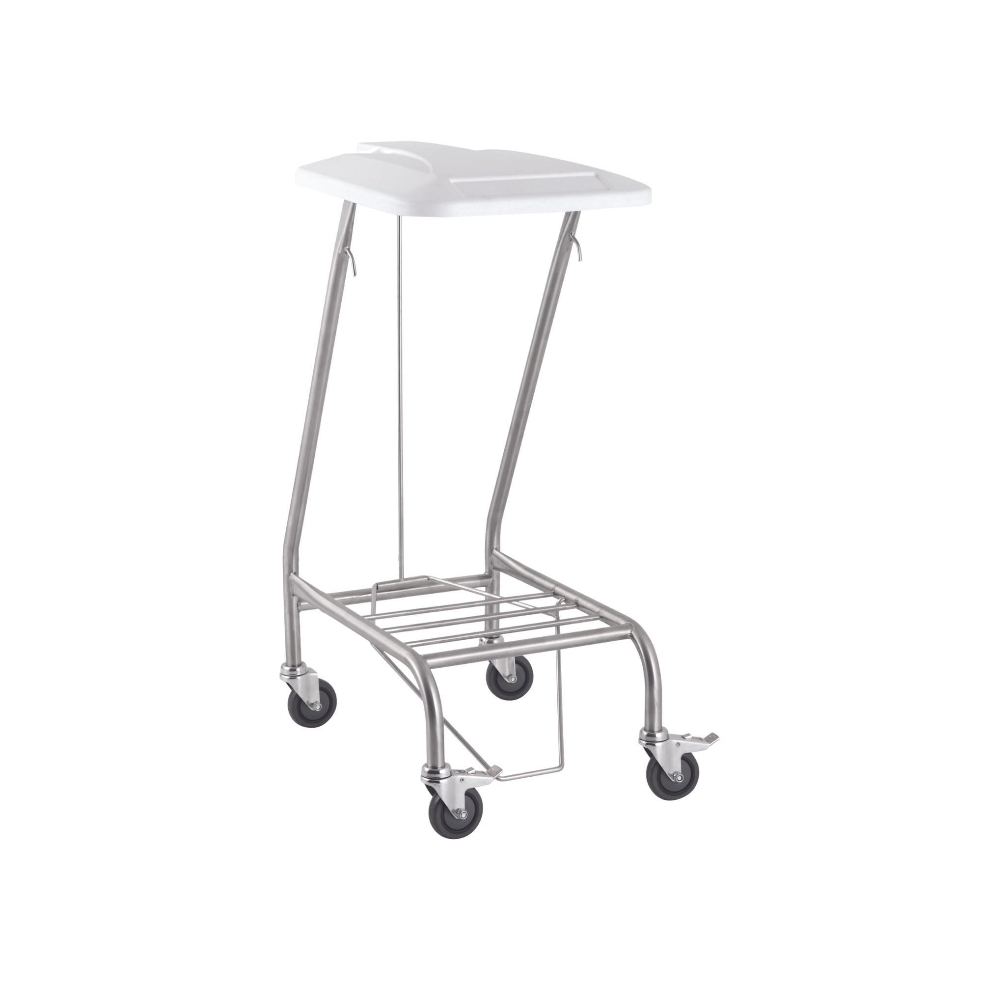 Single Linen Skip With Lid Medical Carts & Trolleys